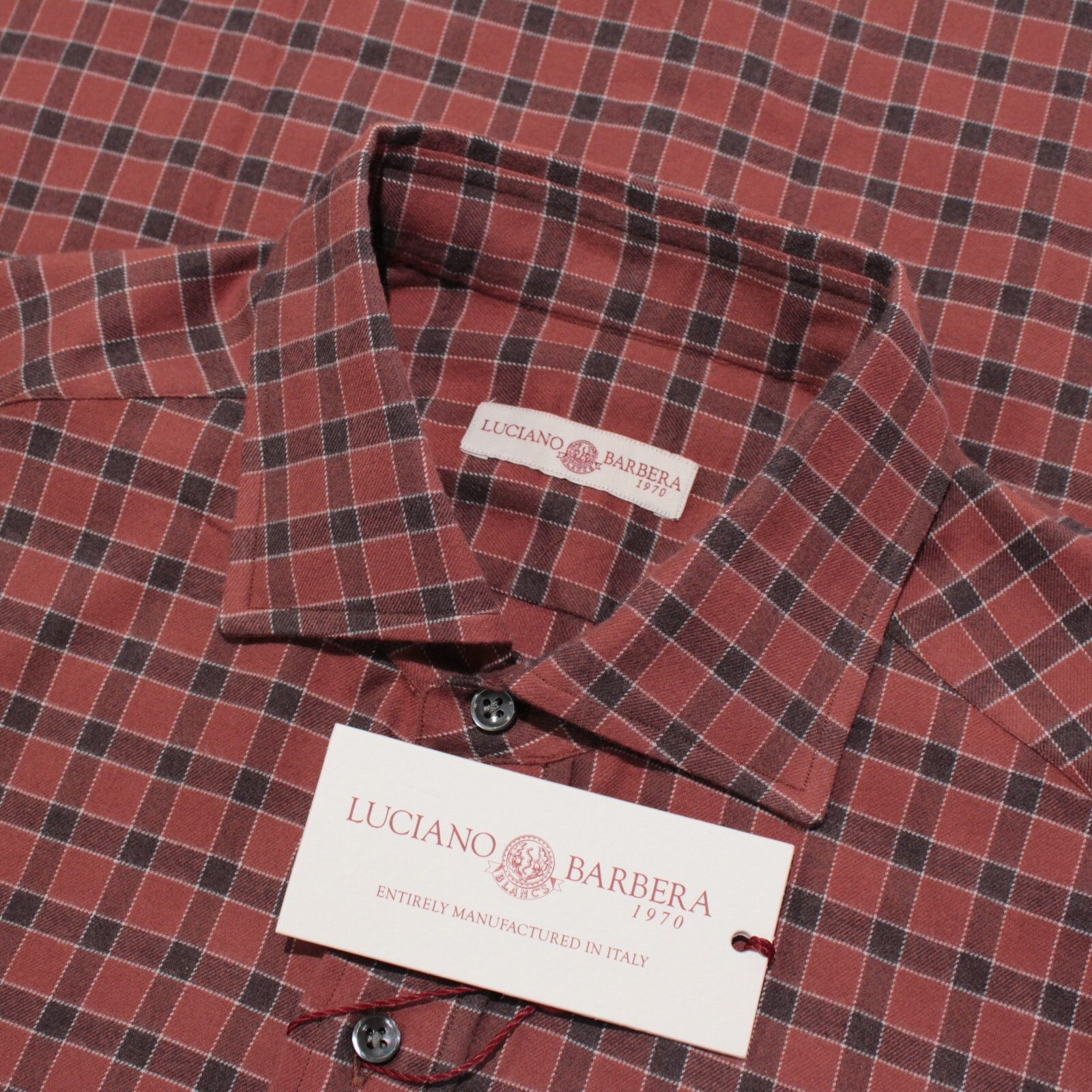 Luciano Barbera Luciano Barbera New with tags Shirt Size S US In Red Size US S / EU 44-46 / 1 - 1 Thumbnail
