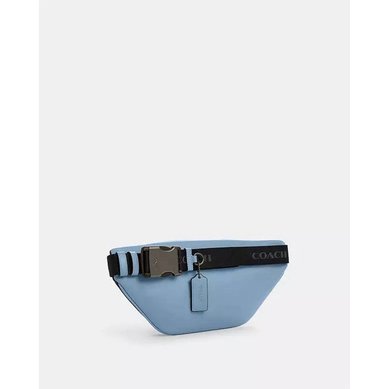 Coach NWT COACH CBI67 Racer Small Belt Bag Charcoal/Pool Size ONE SIZE - 8 Thumbnail