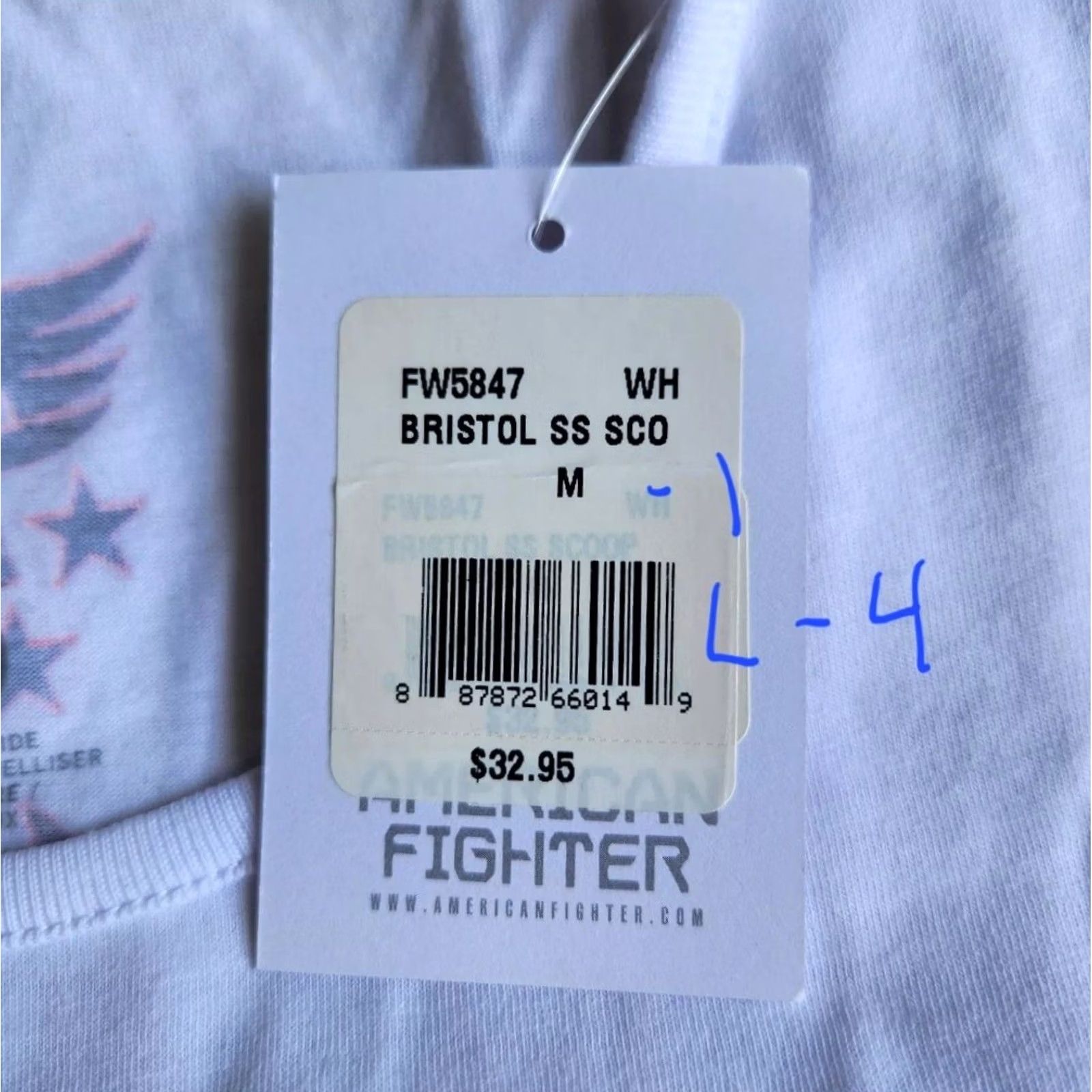 Vintage American Fighter T-Shirt Size L / US 10 / IT 46 - 7 Thumbnail