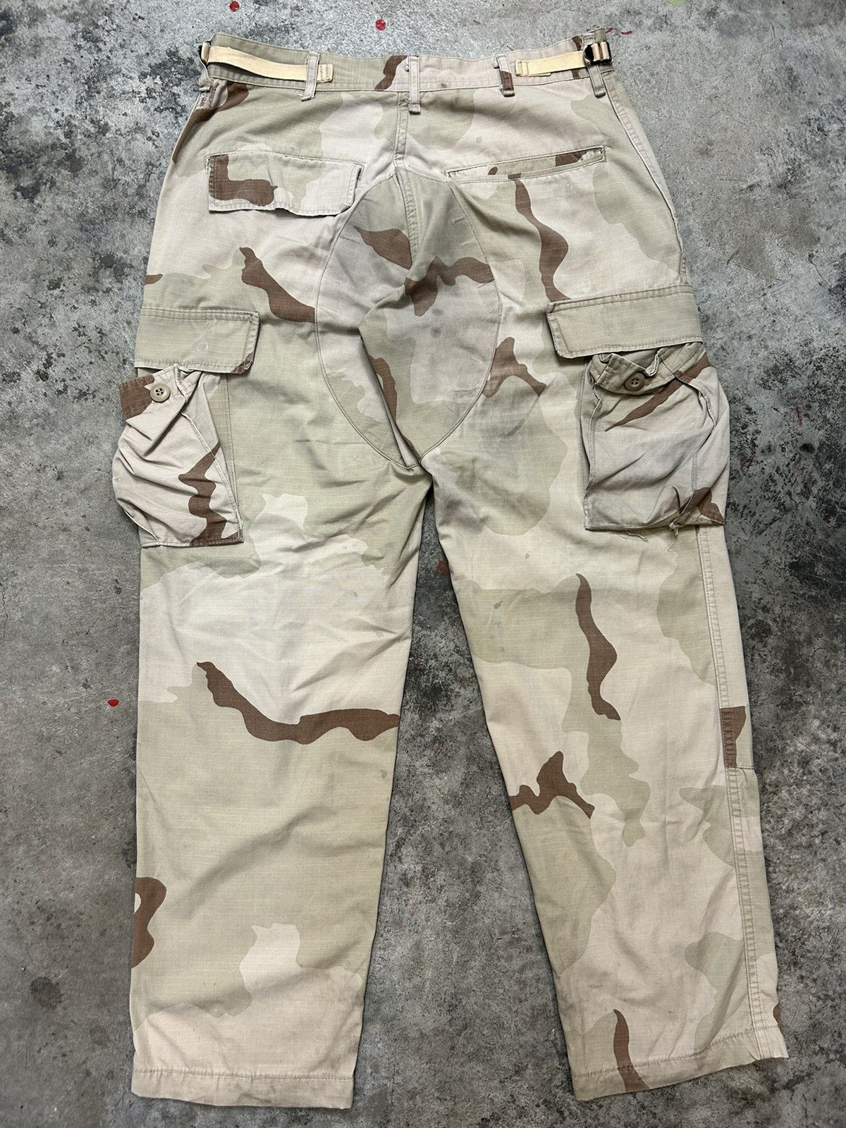 Vintage Nato Desert Camo Cargo Pants Size US 30 / EU 46 - 2 Thumbnail