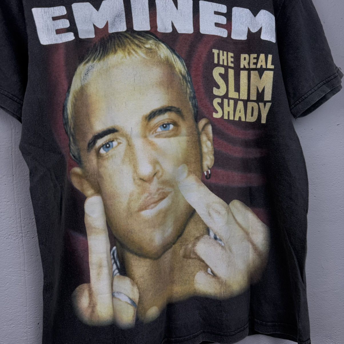 Eminem Vintage 90’s Eminem The Real Slim Shady Band Tees Size US M / EU 48-50 / 2 - 3 Thumbnail