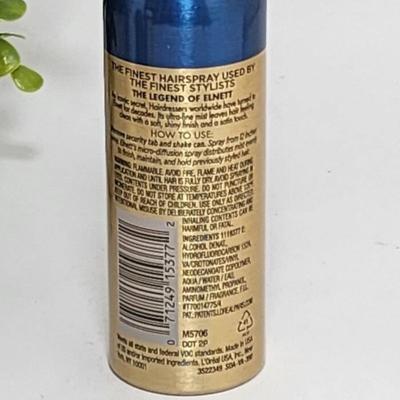 Other L'oreal Paris Elnett Extra Strong Hold Hairspray 95% Full Size ONE SIZE - 2 Thumbnail