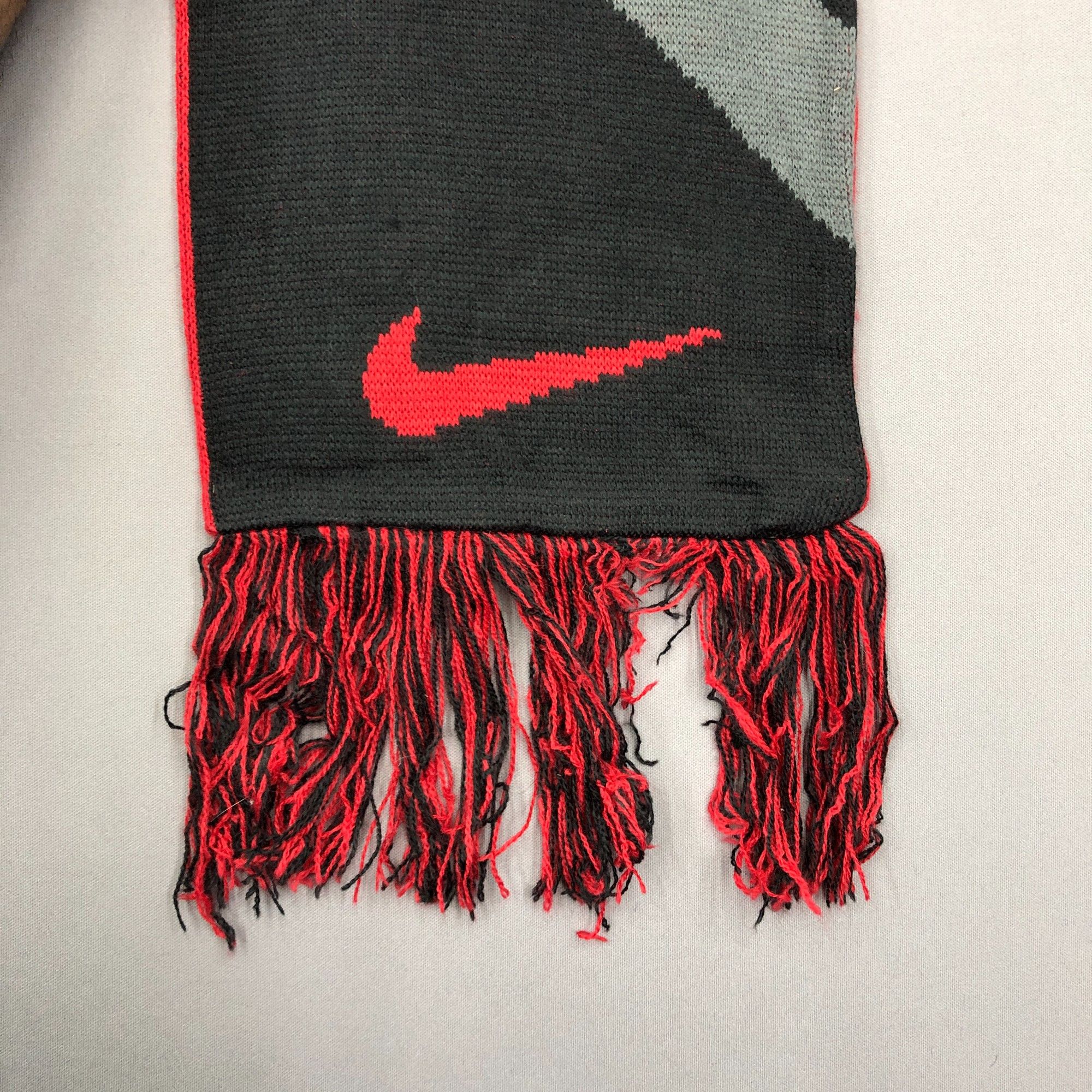 Nike Vintage Nike x Manchester United Scarf Wool Cashmere Scarves Size ONE SIZE - 7 Thumbnail