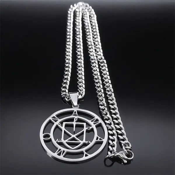 Other Sigil of Amaymon Lucifer Pendant Charms Stainless Necklace Size ONE SIZE - 3 Thumbnail