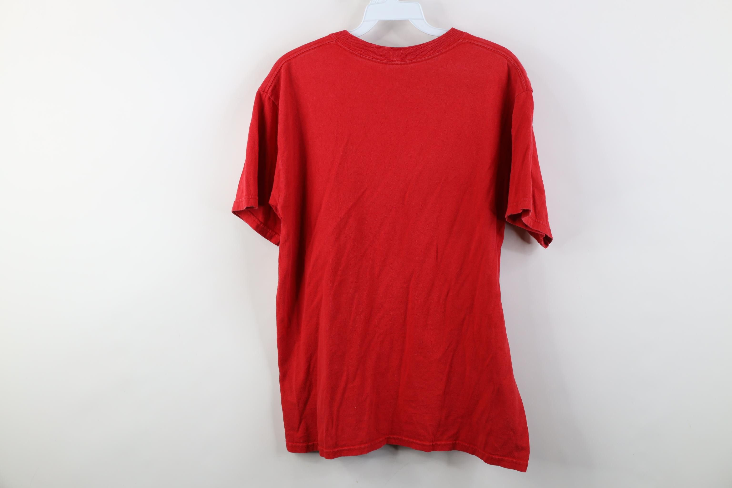 Vintage Vintage Y2K Streetwear Tribal Sun Be Free Drug Free T-Shirt Size US M / EU 48-50 / 2 - 11 Thumbnail