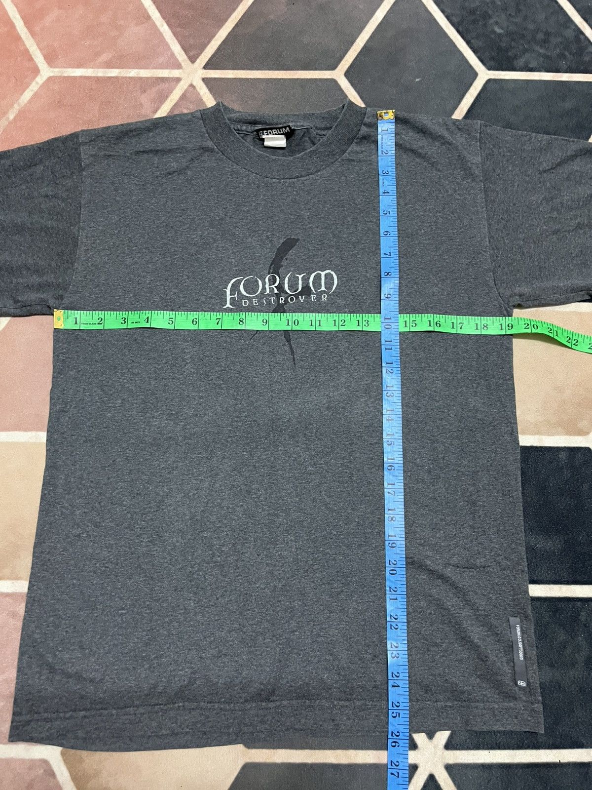 Dream And Destroy 💥Very Rare FORUM DESTROYER 90s Skateboards Boarding Co Tee Size US S / EU 44-46 / 1 - 9 Thumbnail