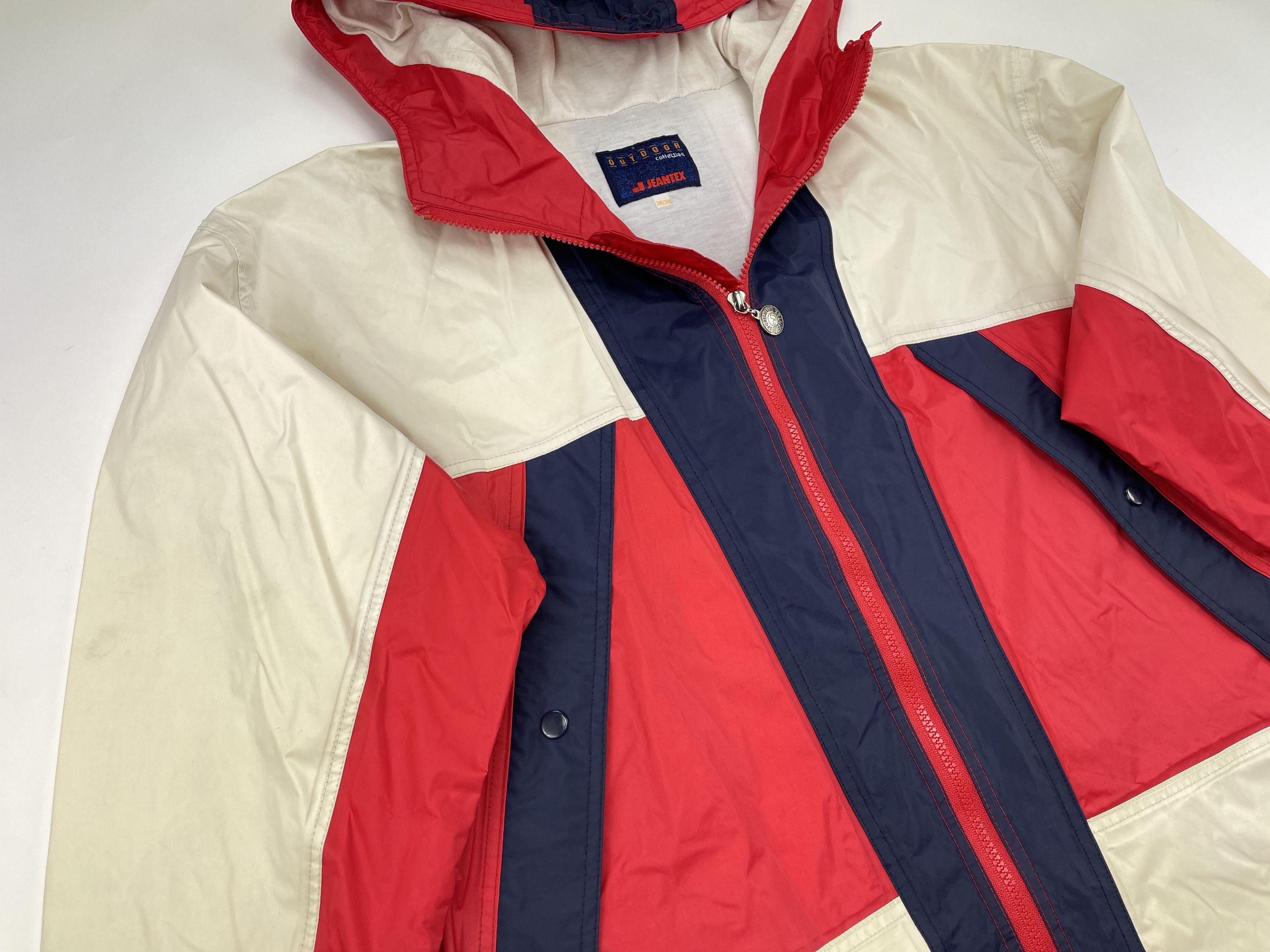 Vintage Jeantex Nautic Club jacket, vintage sailing windbreaker, XL Size US XL / EU 56 / 4 - 11 Thumbnail
