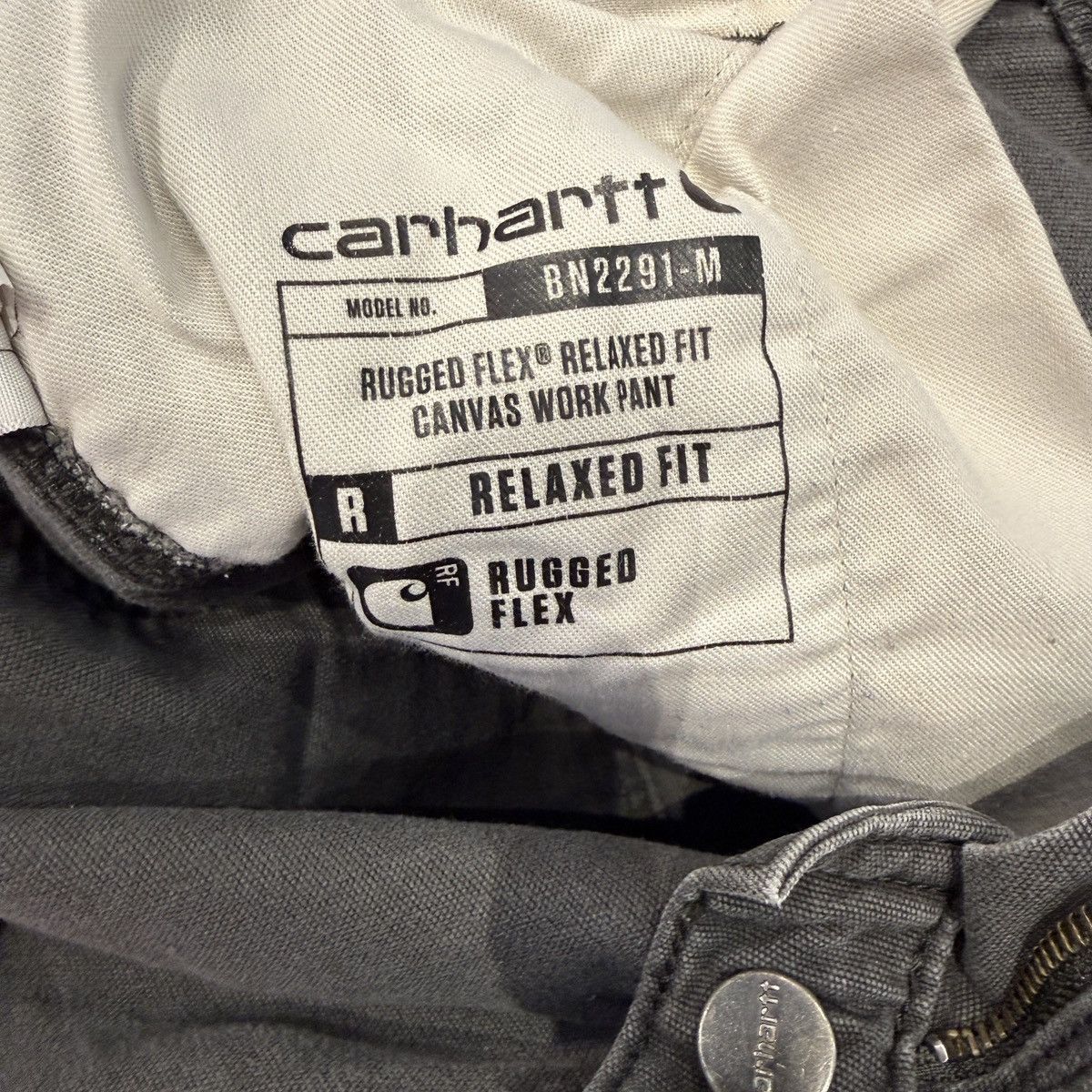 Carhartt Carhartt Grey Relaxed Fit Pants - 32 x 30 Size US 33 - 6 Thumbnail