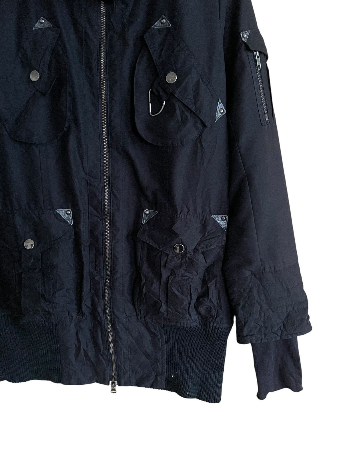 Le Grande Bleu (L.G.B.) Vintage Japanese Brand Ionic Tactical Jacket 2000s Size US L / EU 52-54 / 3 - 5 Thumbnail