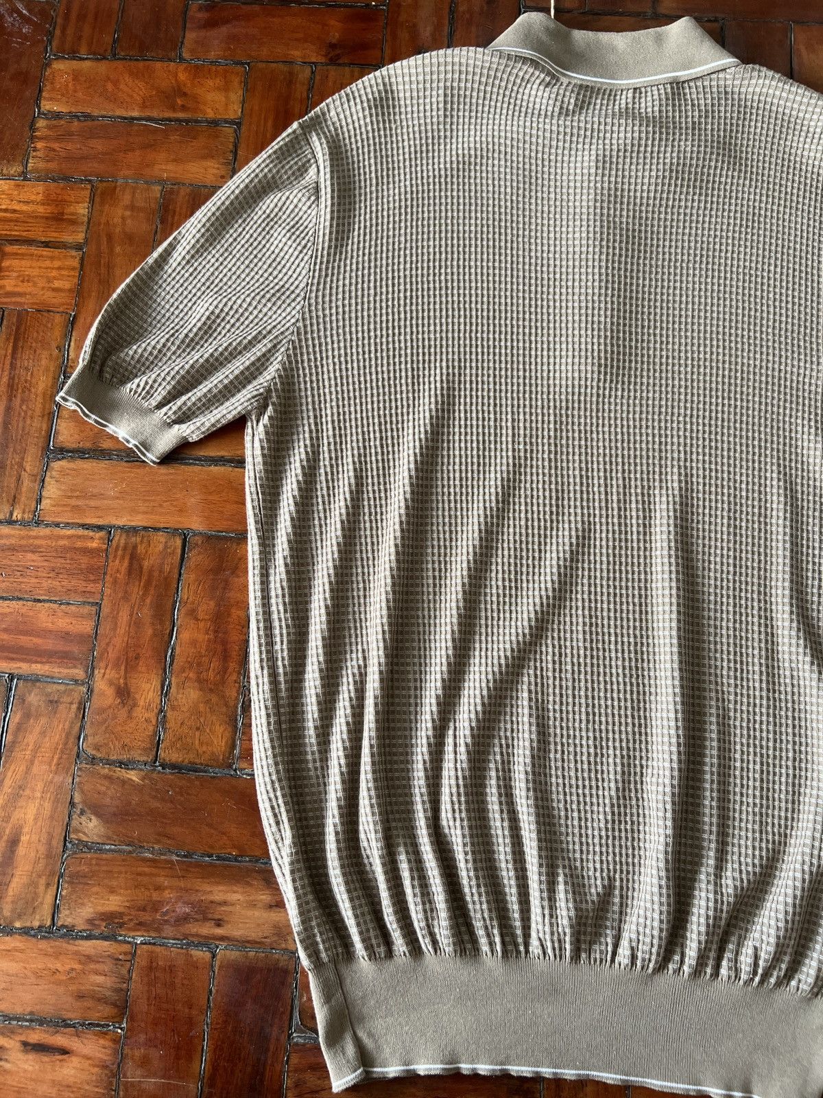 Hermes Hermes old money textured polo Size US M / EU 48-50 / 2 - 12 Thumbnail