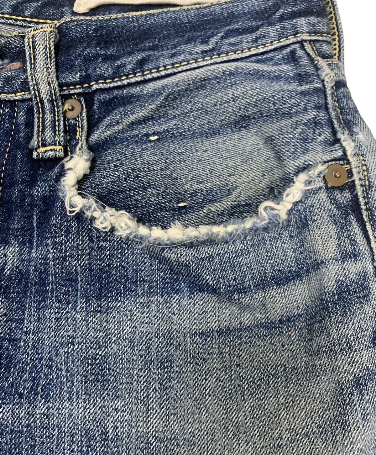 Kapital Kapital distressed selveged denim Size US 28 / EU 44 - 4 Thumbnail
