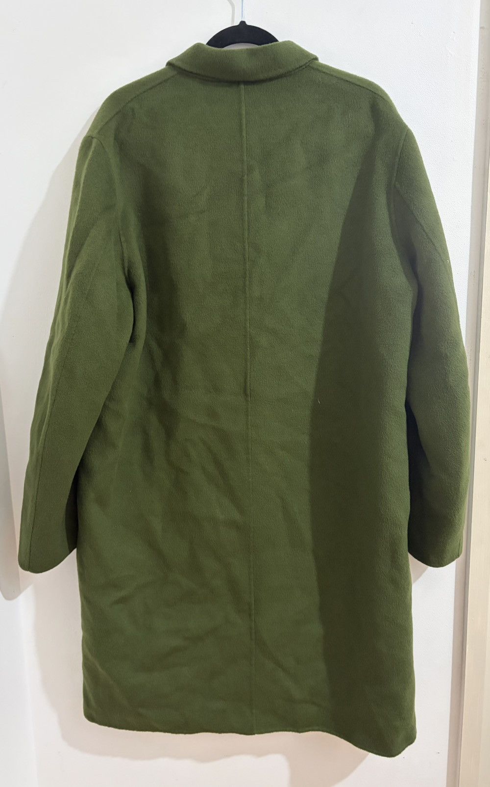 Acne Studios ACNE STUDIOS CHAD COAT CASHMERE OVERCOAT MEDIUM SZ 50 GREEN Size US M / EU 48-50 / 2 - 3 Thumbnail