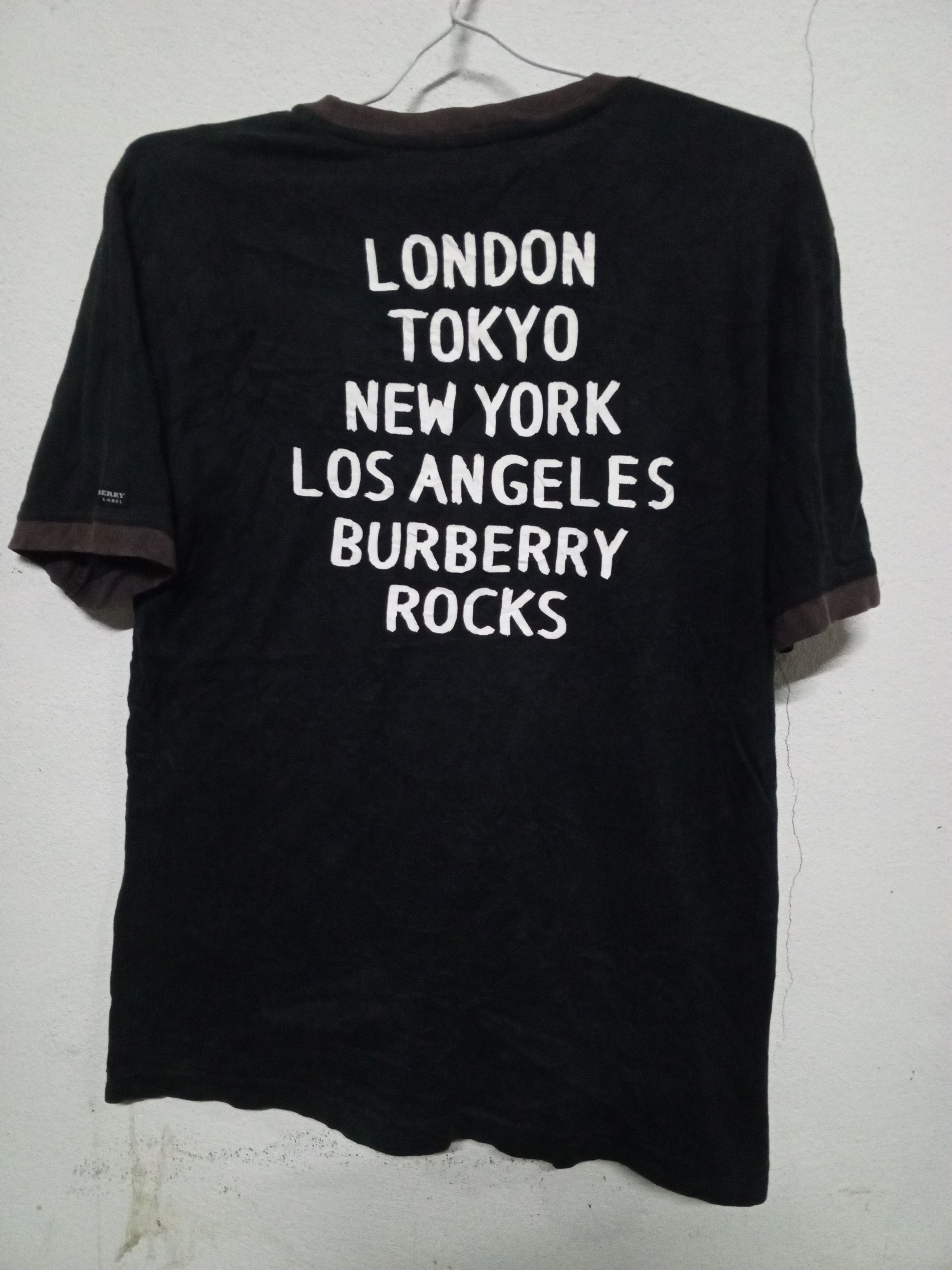 Burberry Prorsum Burberry black label t-shirt Size US M / EU 48-50 / 2 - 6 Thumbnail