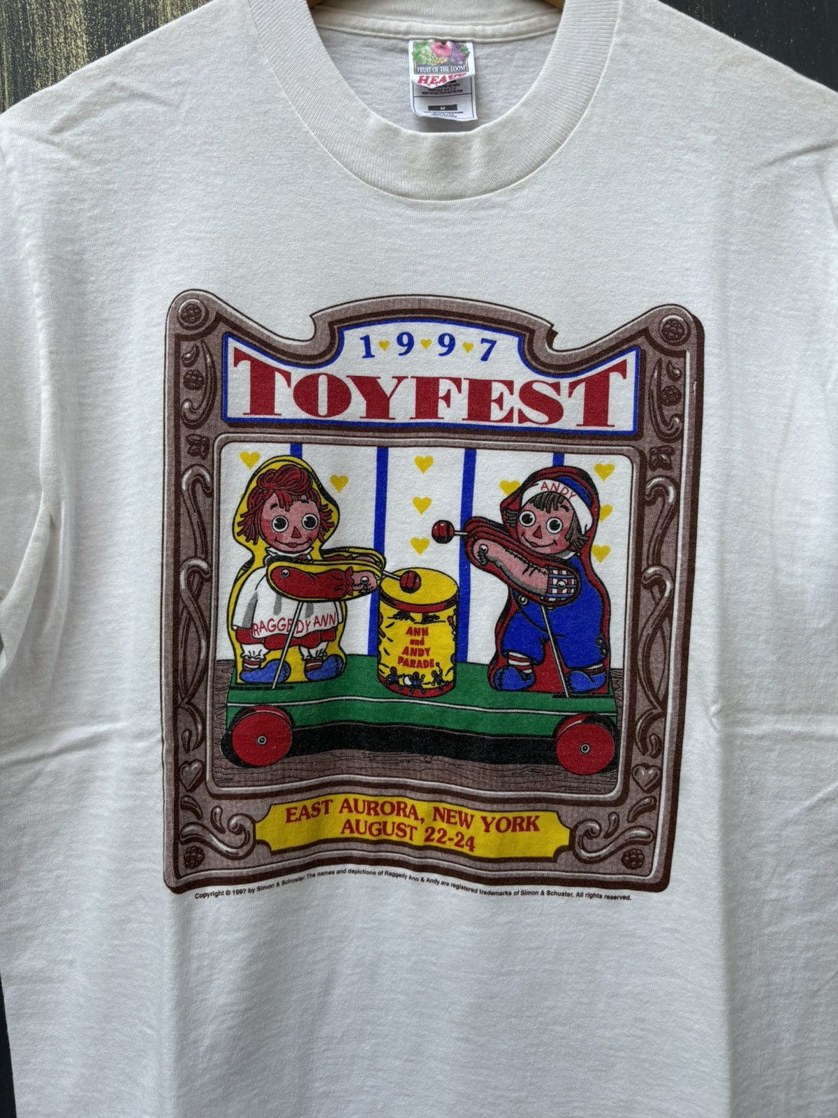 Vintage RARE! Vintage Art Toy Fest 1997 Promo Cartoon Size US M / EU 48-50 / 2 - 4 Thumbnail