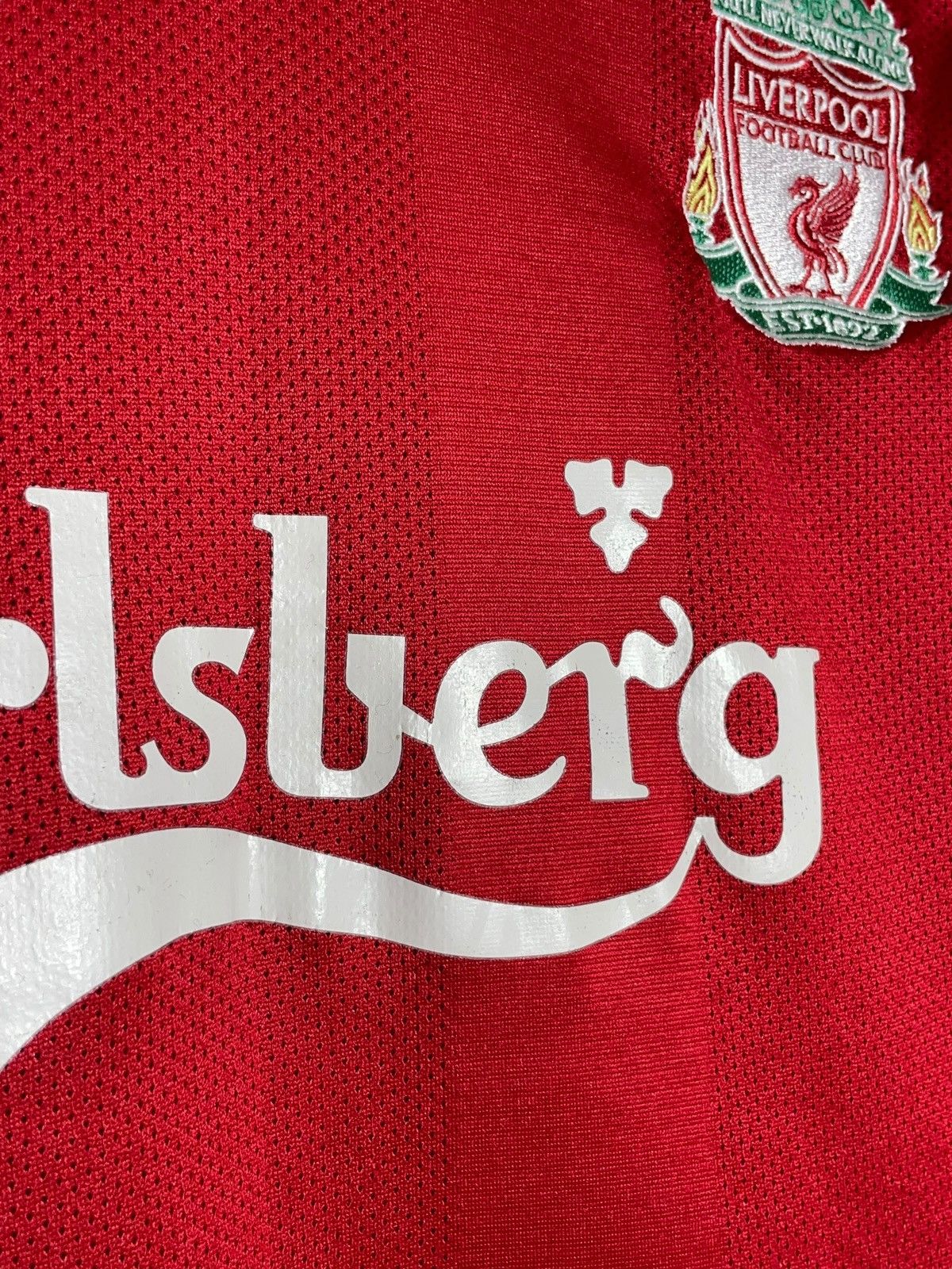 Adidas #8 Steven Gerrard Liverpool Adidas 2008/09 Football Shirt Size US M / EU 48-50 / 2 - 7 Thumbnail