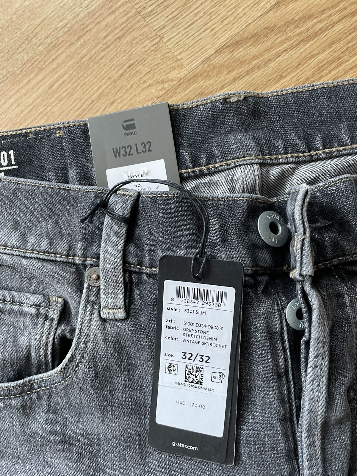 G-Star G-Star Raw jeans Size US 32 / EU 48 - 2 Thumbnail