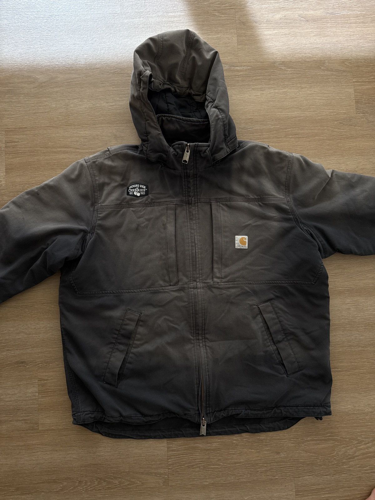 Carhartt Vintage Carharrt Cherry Jacket Size US XL / EU 56 / 4 - 7 Thumbnail