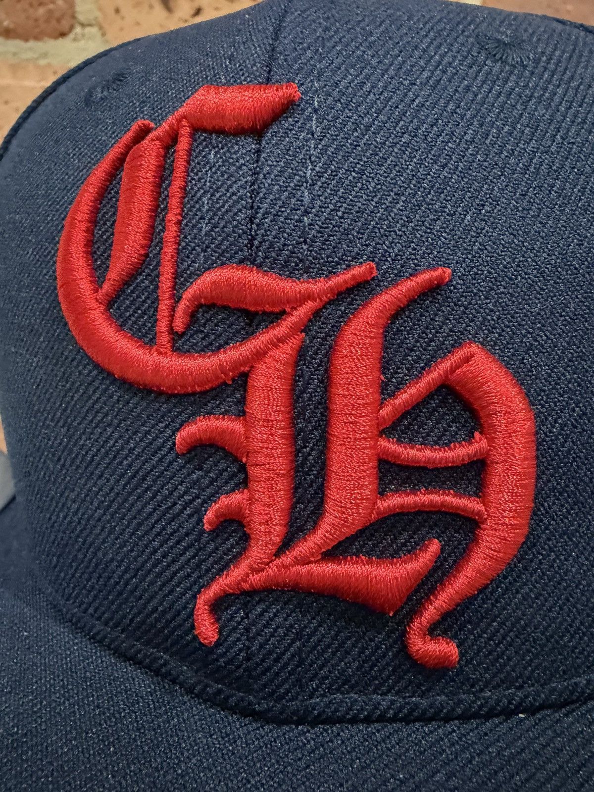 Chrome Hearts CHROME HEARTS NAVY / RED CH SNAPBACK Size ONE SIZE - 11 Thumbnail