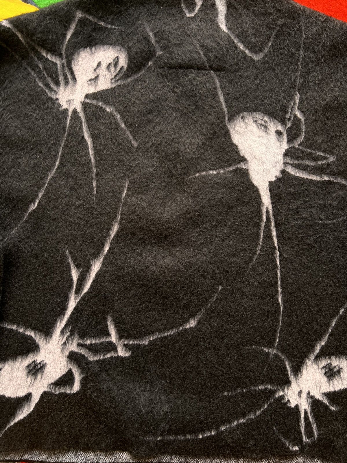 Givenchy Givenchy Spider Web Mohair Sweater Black net wool knitwear Size US L / EU 52-54 / 3 - 11 Thumbnail