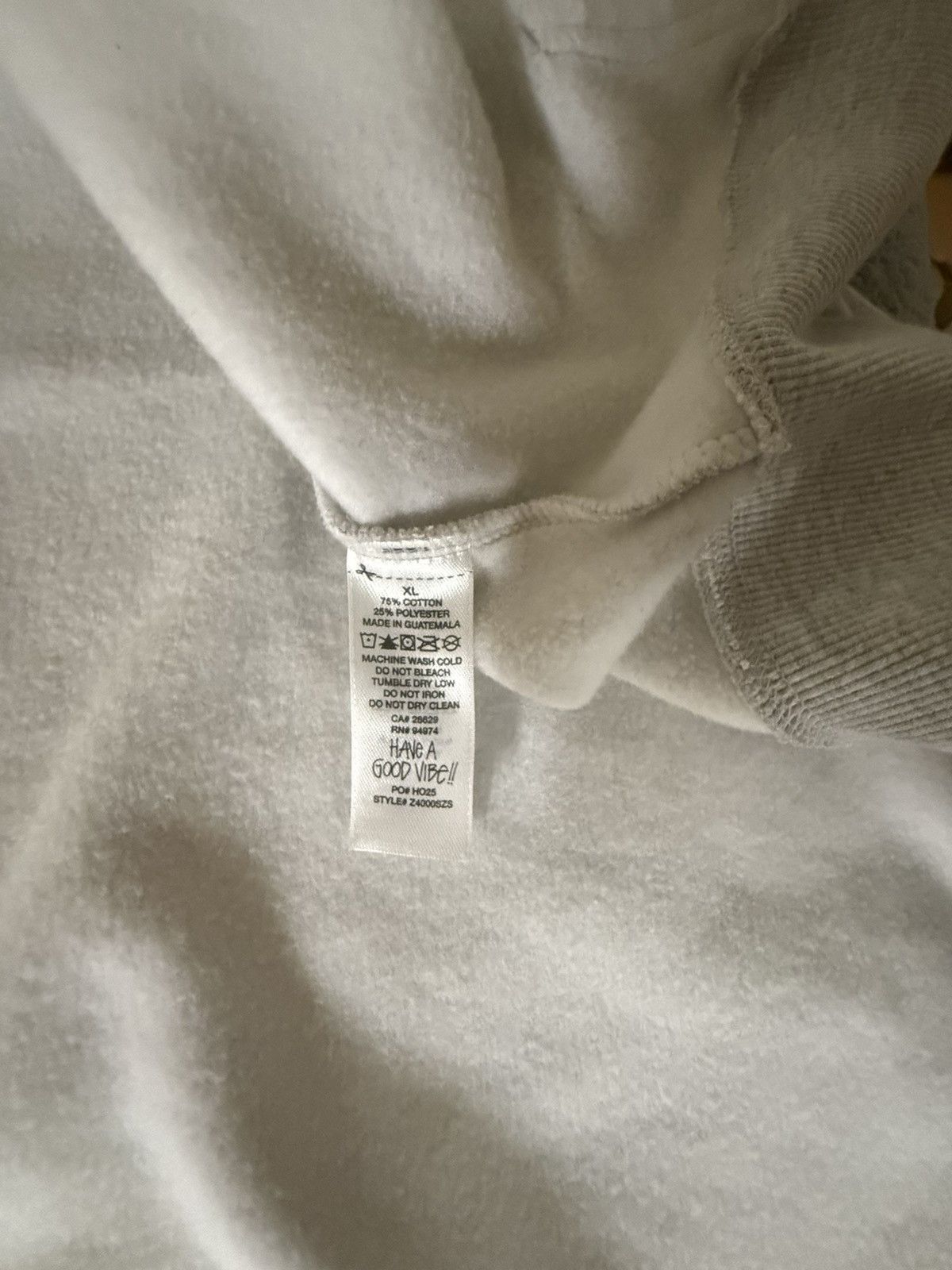 Stussy Stussy Champion Oval Zip Hoodie Ash Heather Grey Size US XL / EU 56 / 4 - 5 Thumbnail