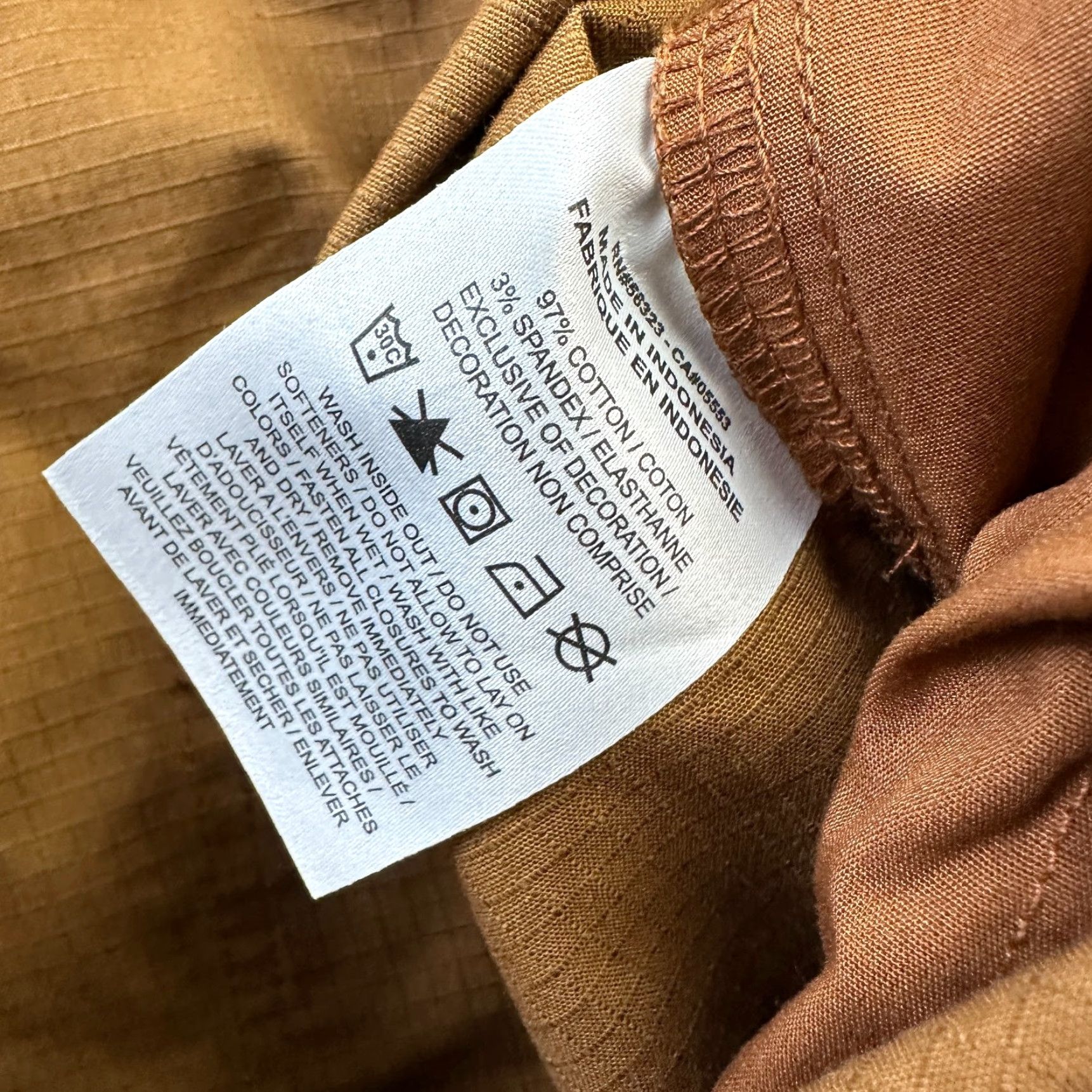 Nike Nike Cargo Pants Mens 32x32 Brown Cargo Pockets Outdoors Utility Ripstop Size US 32 / EU 48 - 7 Thumbnail
