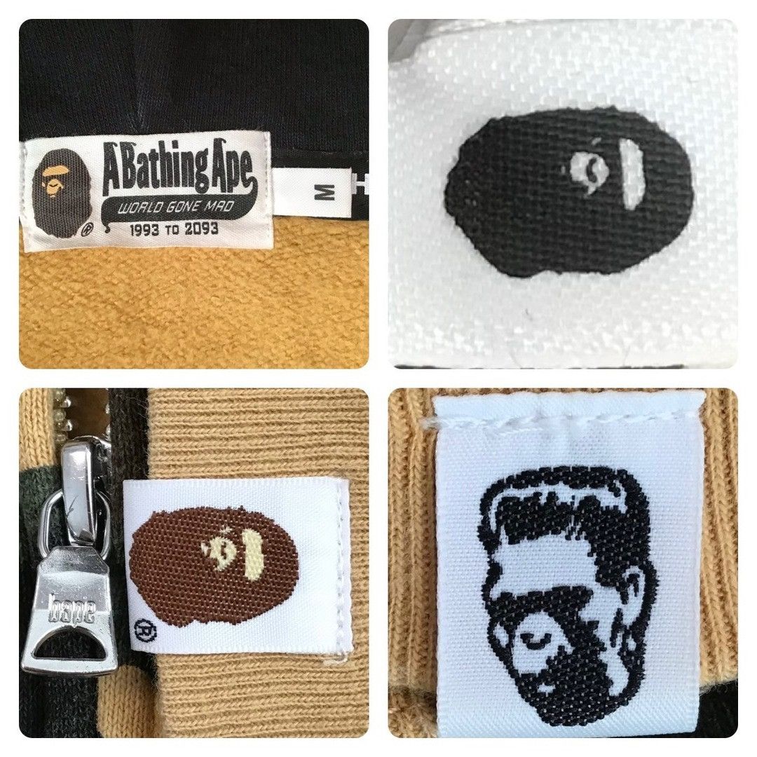 Bape BAPE CAMO Double Shark full zip hoodie a bathing ape Size US M / EU 48-50 / 2 - 7 Thumbnail