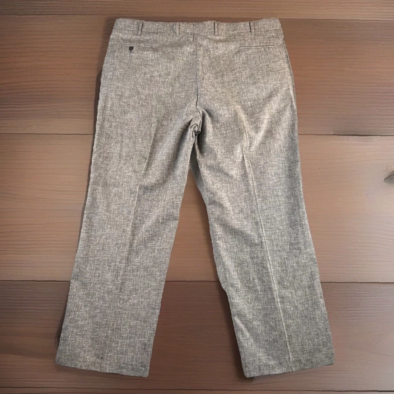 Blair VTG Blair Perma Press Slacks Pants Mens 45x31.5 Gray 60’s 70’s Madmen Office Dress Pants City Retro Mid Century Size US 44 / EU 60 - 2 Thumbnail