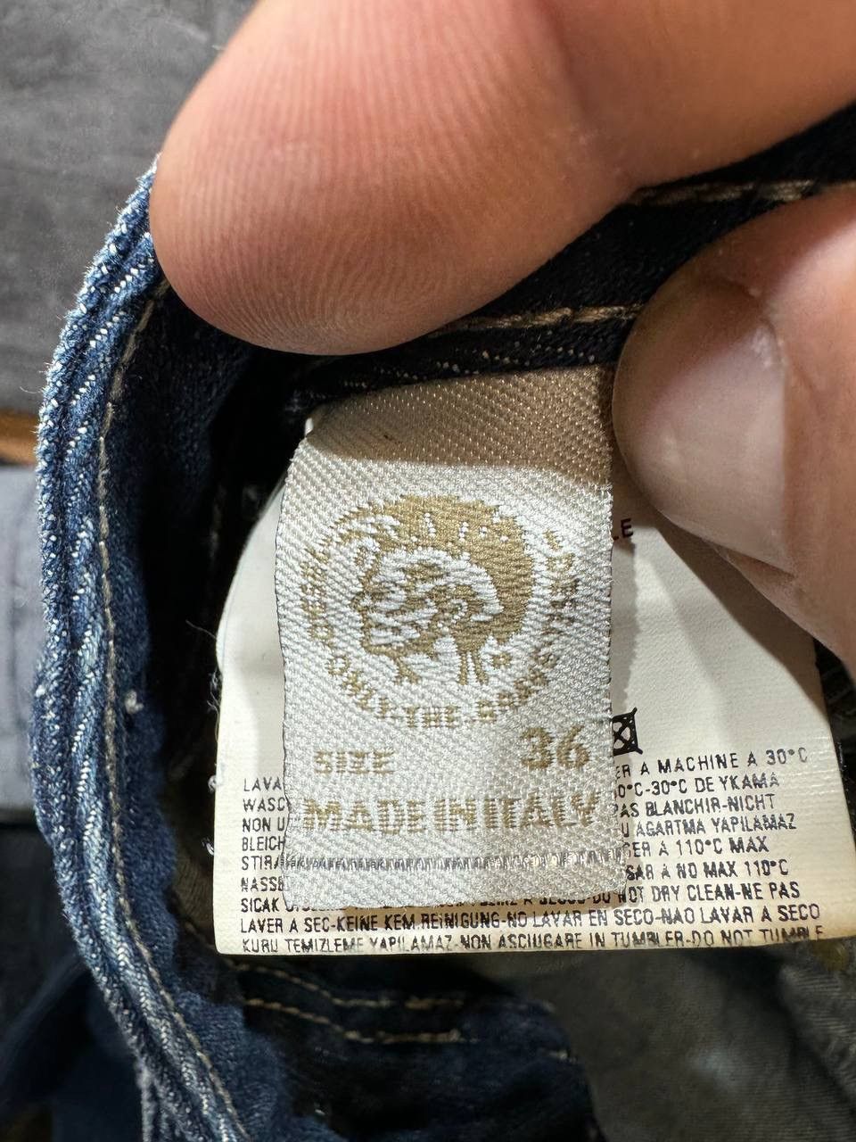 Diesel Diesel Darron Mens Jeans Size 36 Size US 36 / EU 52 - 20 Thumbnail