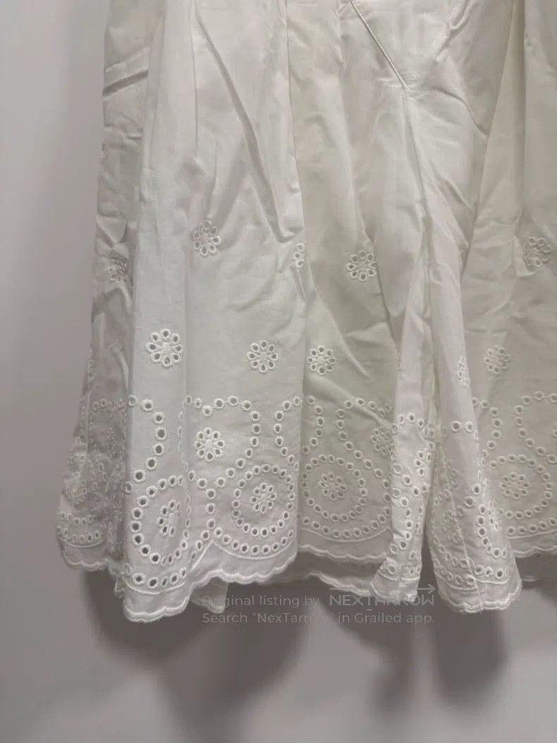 Vivienne Westwood Vivienne Westwood size 00 White lace and lace elastic pants Size 42" / US 20 - 3 Thumbnail