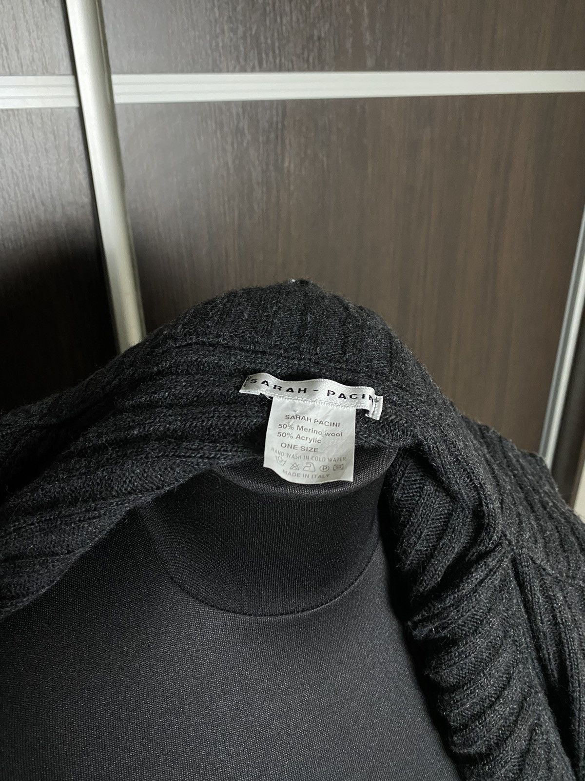 Japanese Brand × Sarah Pacini Sarah Pacini Y2K Oversize Boxy Archiv Style Cardigan sweater Size ONE SIZE - 12 Thumbnail