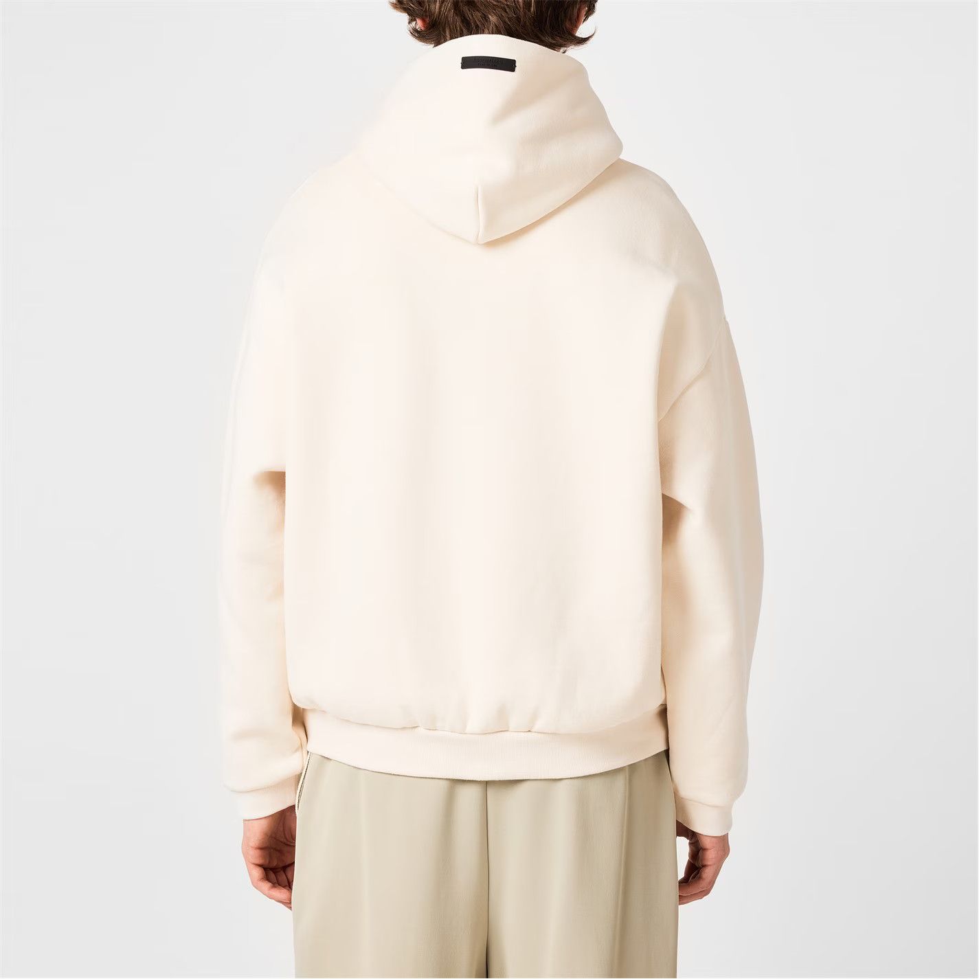 Fear of God o1g2r1mq0426 Fleece Hoodie in Ivory Size US XS / EU 42 / 0 - 4 Thumbnail