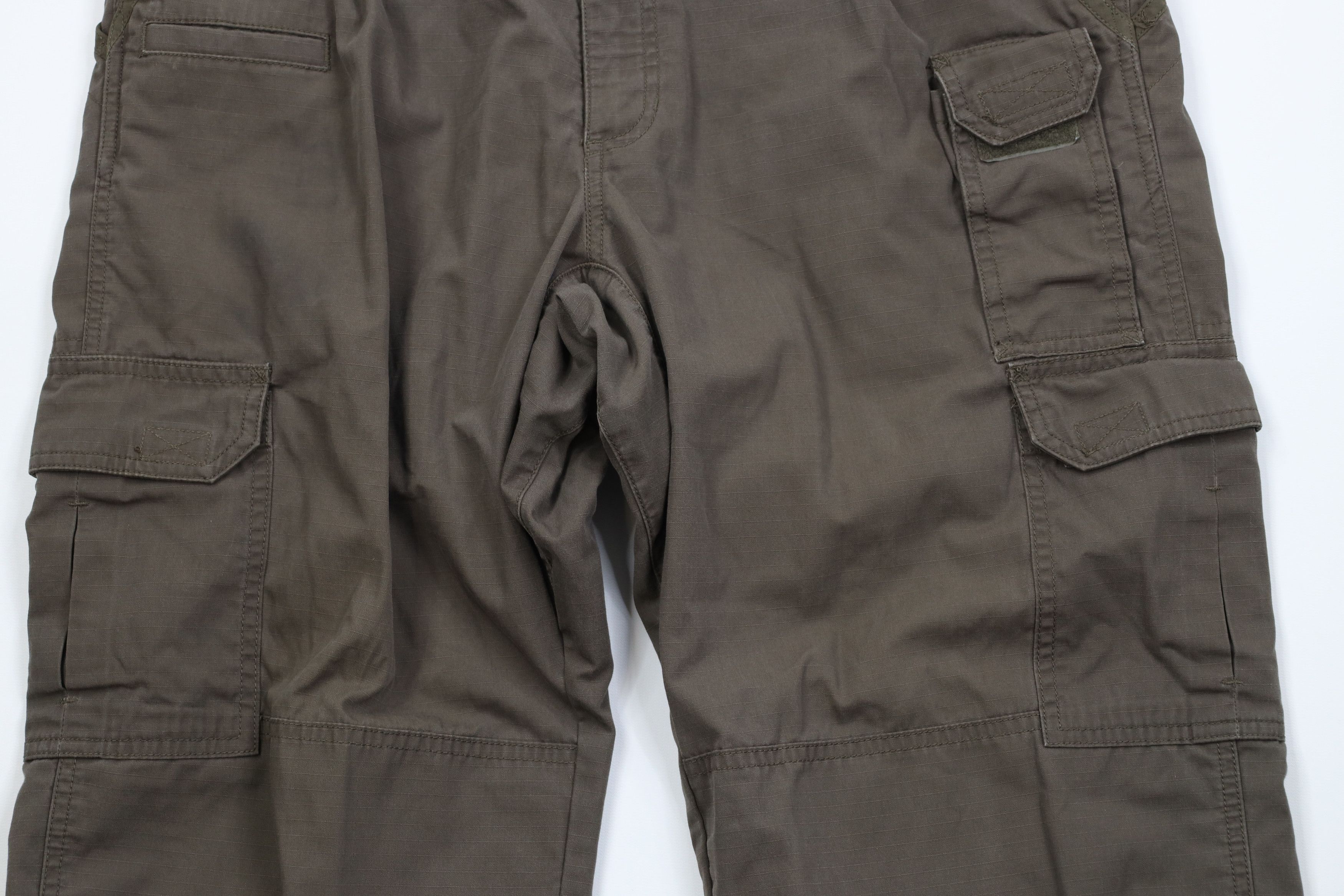 Vintage 5.11 Tactical Series Taclite Pro Ripstop Cargo Pants Green Size US 36 / EU 52 - 3 Thumbnail