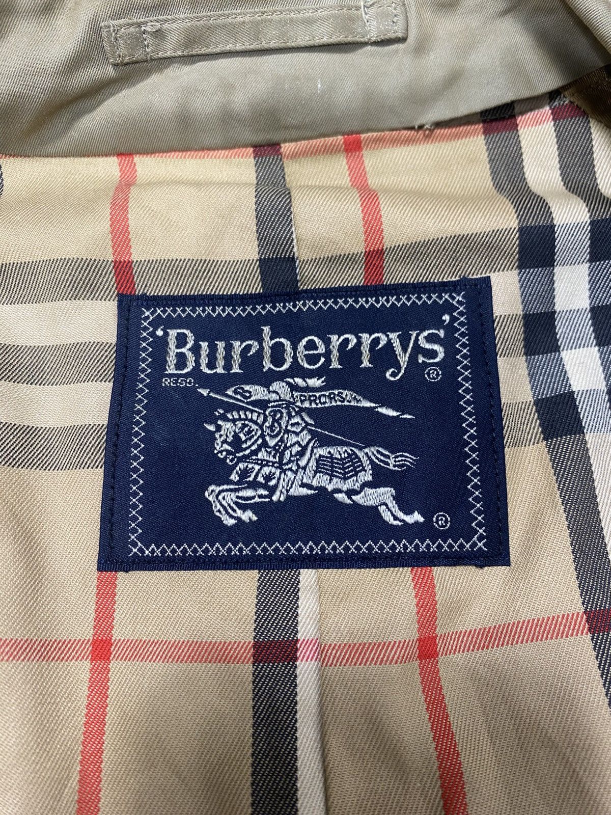 Burberry Vintage Burberry Nova Check Long Coats Size M / US 6-8 / IT 42-44 - 20 Thumbnail