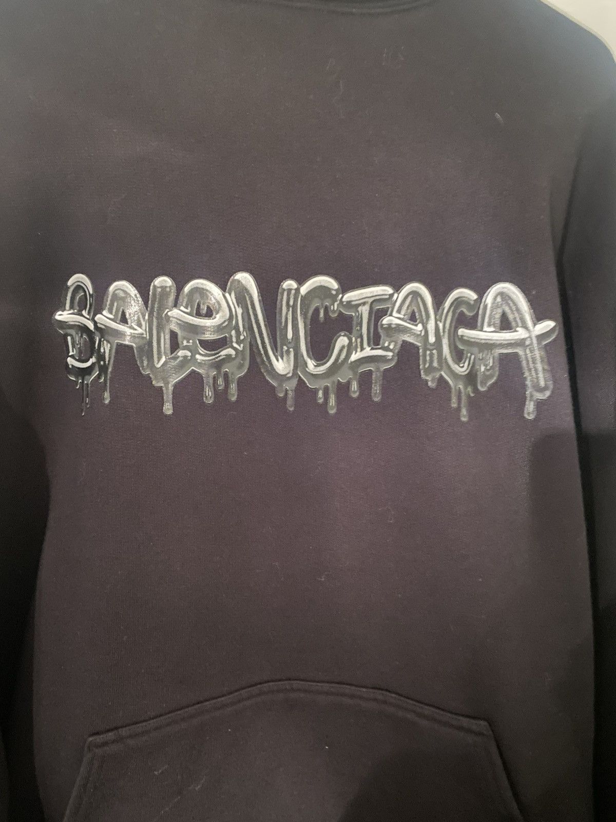 Balenciaga Balenciaga Slime hoodie Size 3 (L) Size US L / EU 52-54 / 3 - 2 Thumbnail