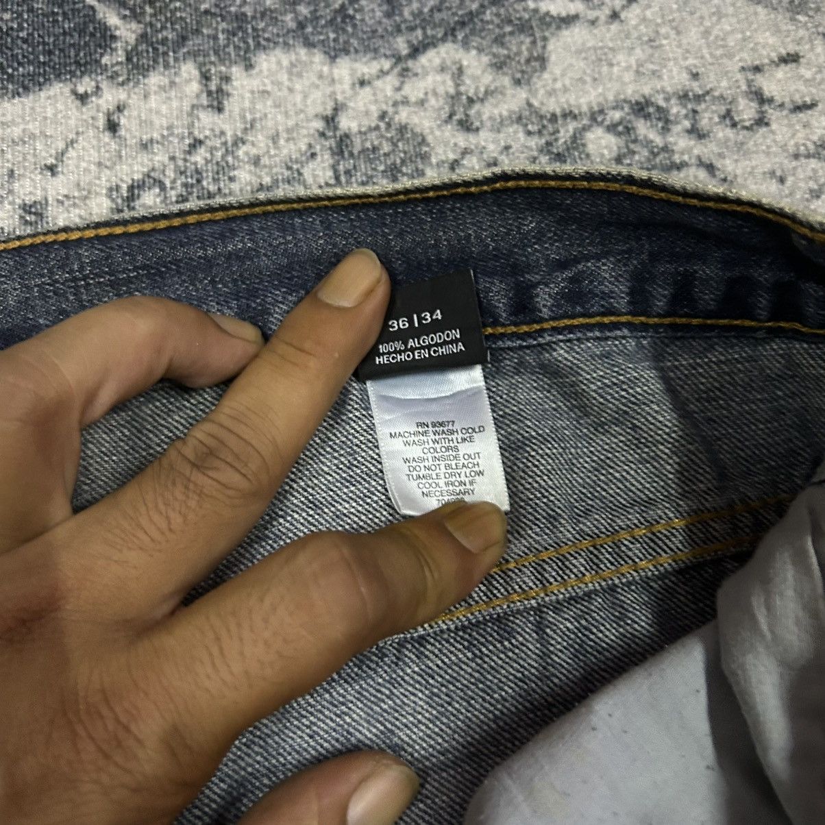 JNCO × Japanese Brand × Vintage Vintage Y2K Japanese Claiborne Baggy Jenas Size US 38 / EU 54 - 7 Thumbnail