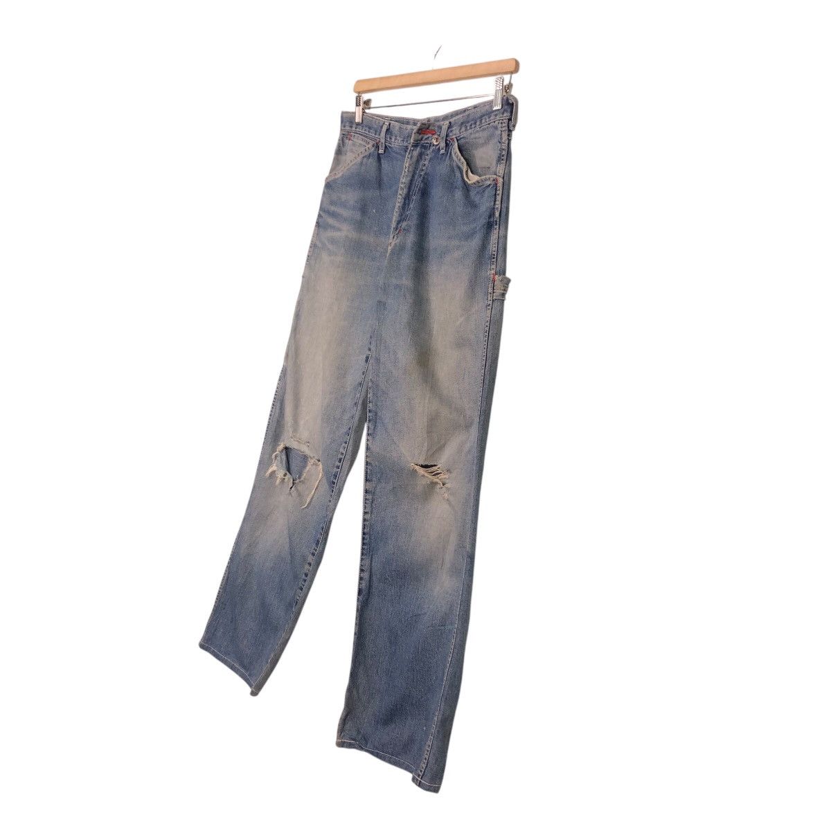 Vintage × Wrangler 📌Vintage Denim Jeans Wrangler Authentic Western Wear Size US 30 / EU 46 - 3 Thumbnail