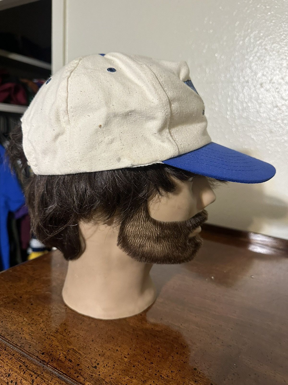 Nike × Vintage Vintage Casey Jones Village “blue & white” hat 00s Size ONE SIZE - 3 Thumbnail