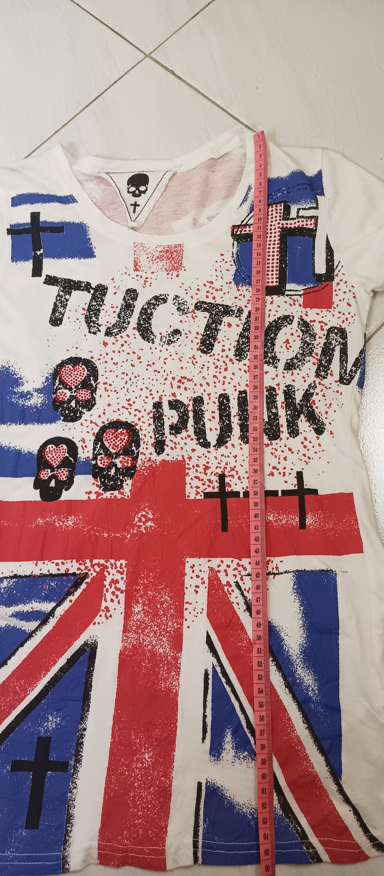 Japanese Brand Tuction Punk Short Sleevess Tsirth Size US M / EU 48-50 / 2 - 6 Thumbnail