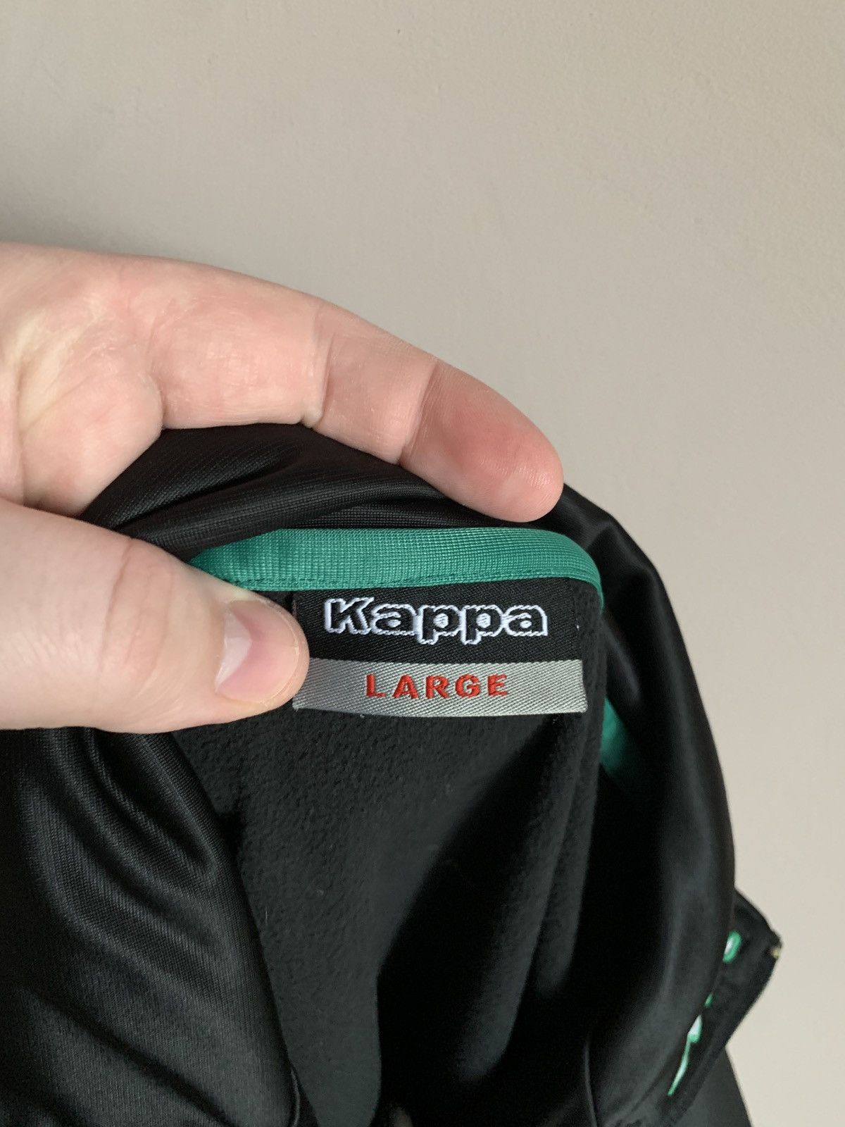 Kappa Werder Bremen Football Track Zip Jacket Black Kappa Size L Size US L / EU 52-54 / 3 - 6 Thumbnail