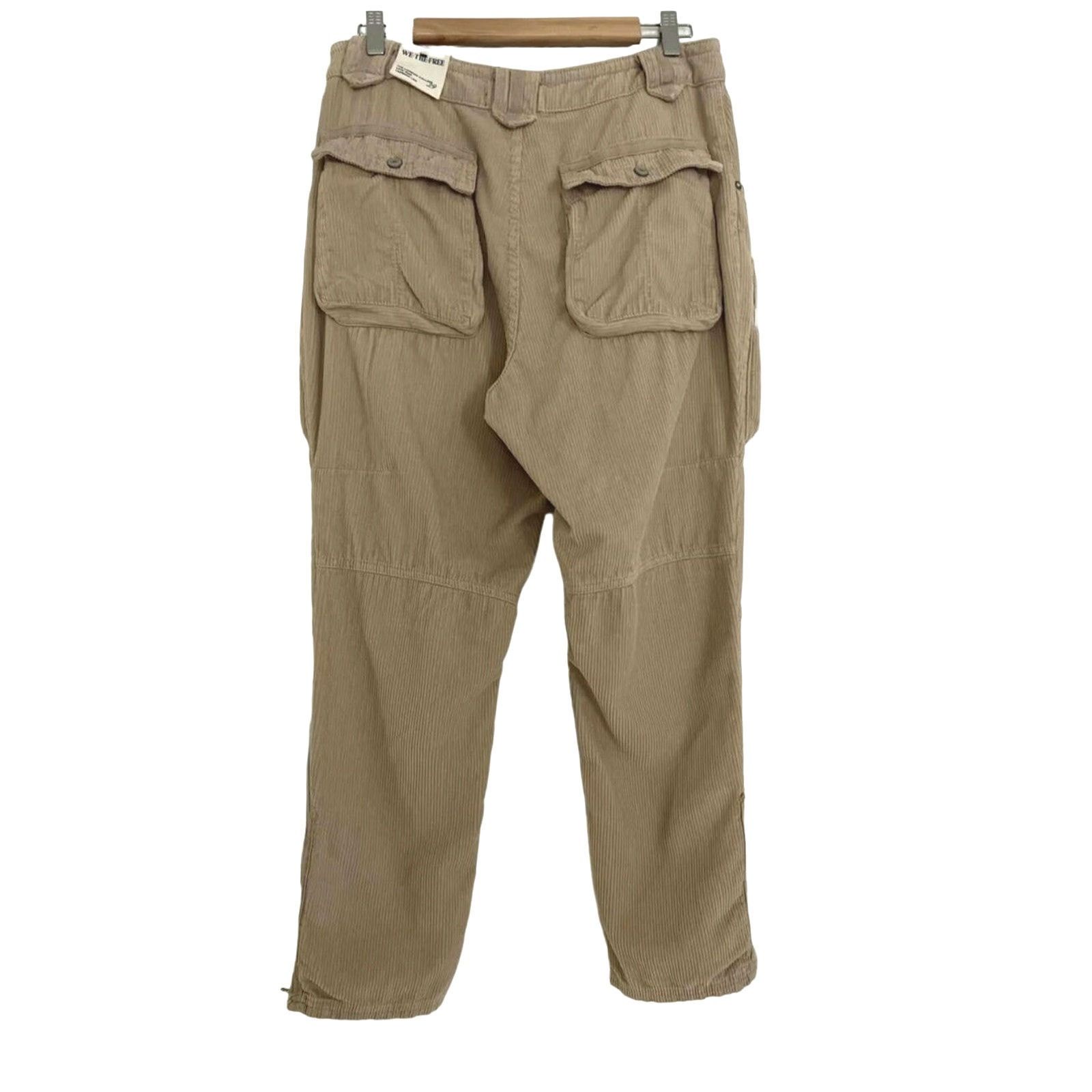 Free People New WTF London Calling Slouchy Cord Pants $198 SIZE 30 Size 30" / US 8 / IT 44 - 7 Thumbnail