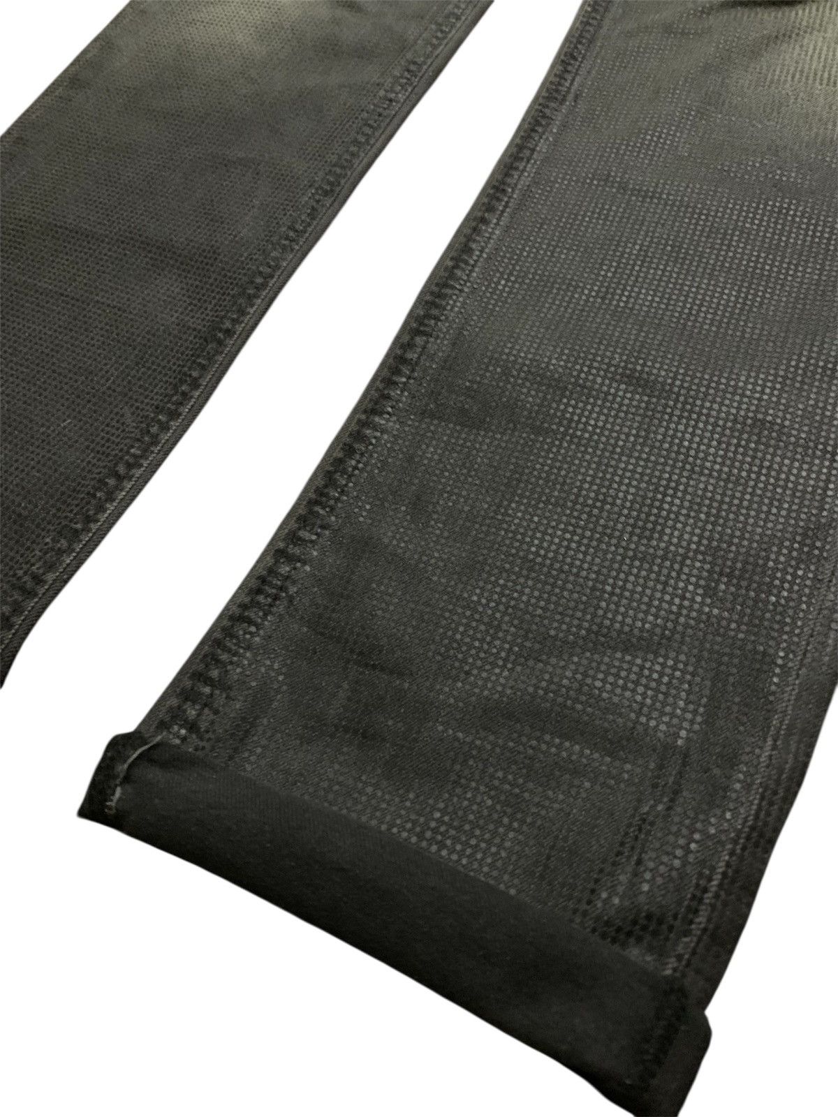 Diesel 💥Waxed Diesel Thavar Stretch Slim Black Denim Size US 34 / EU 50 - 7 Thumbnail