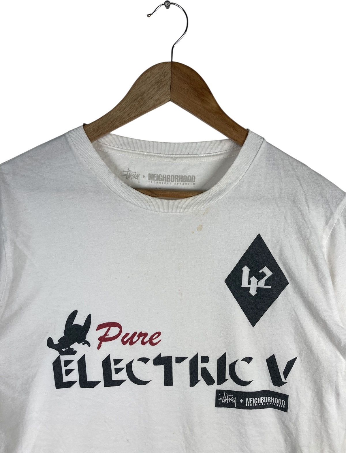 Neighborhood × Stussy Stussy X Neighborhood Japan Pure Electric V T-Shirt Size US M / EU 48-50 / 2 - 3 Thumbnail