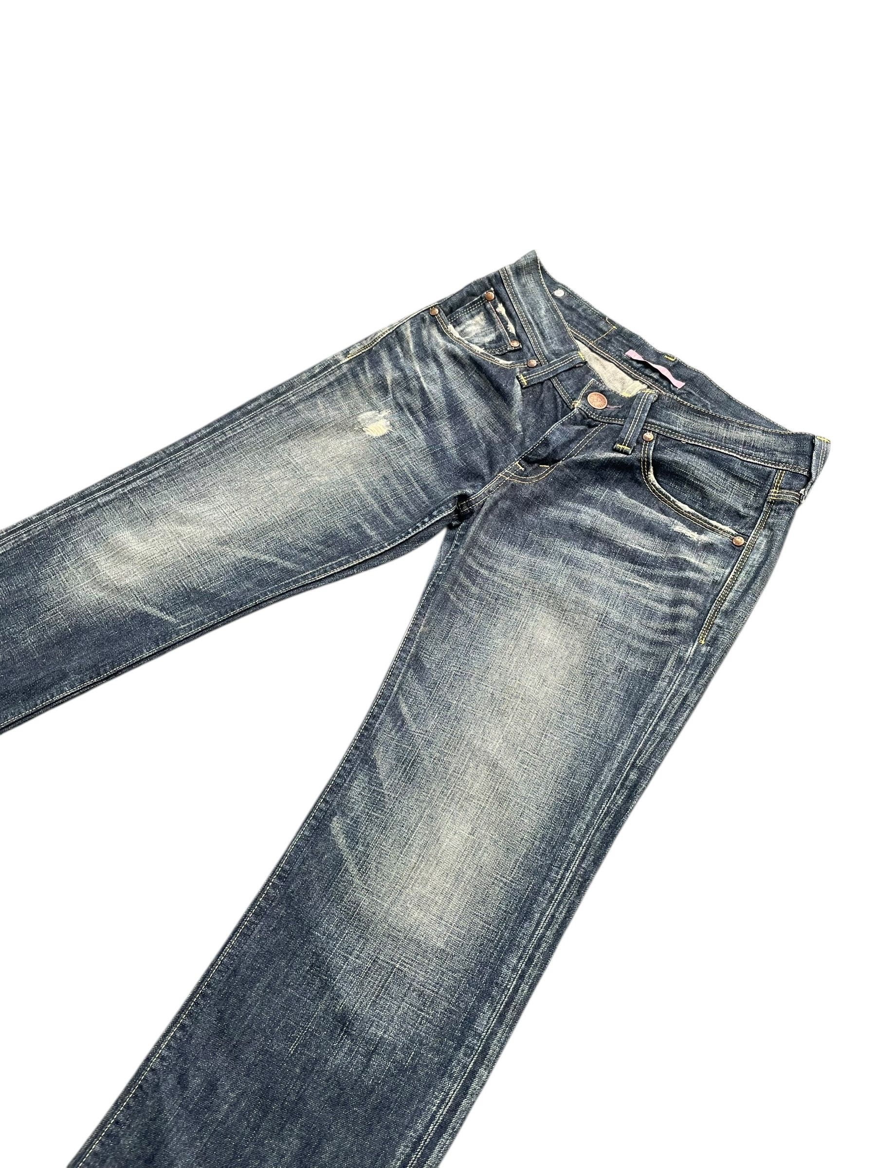 Levi's Vintage 2006 Levis 903 Lady Distresed Denim Size 31" - 2 Thumbnail