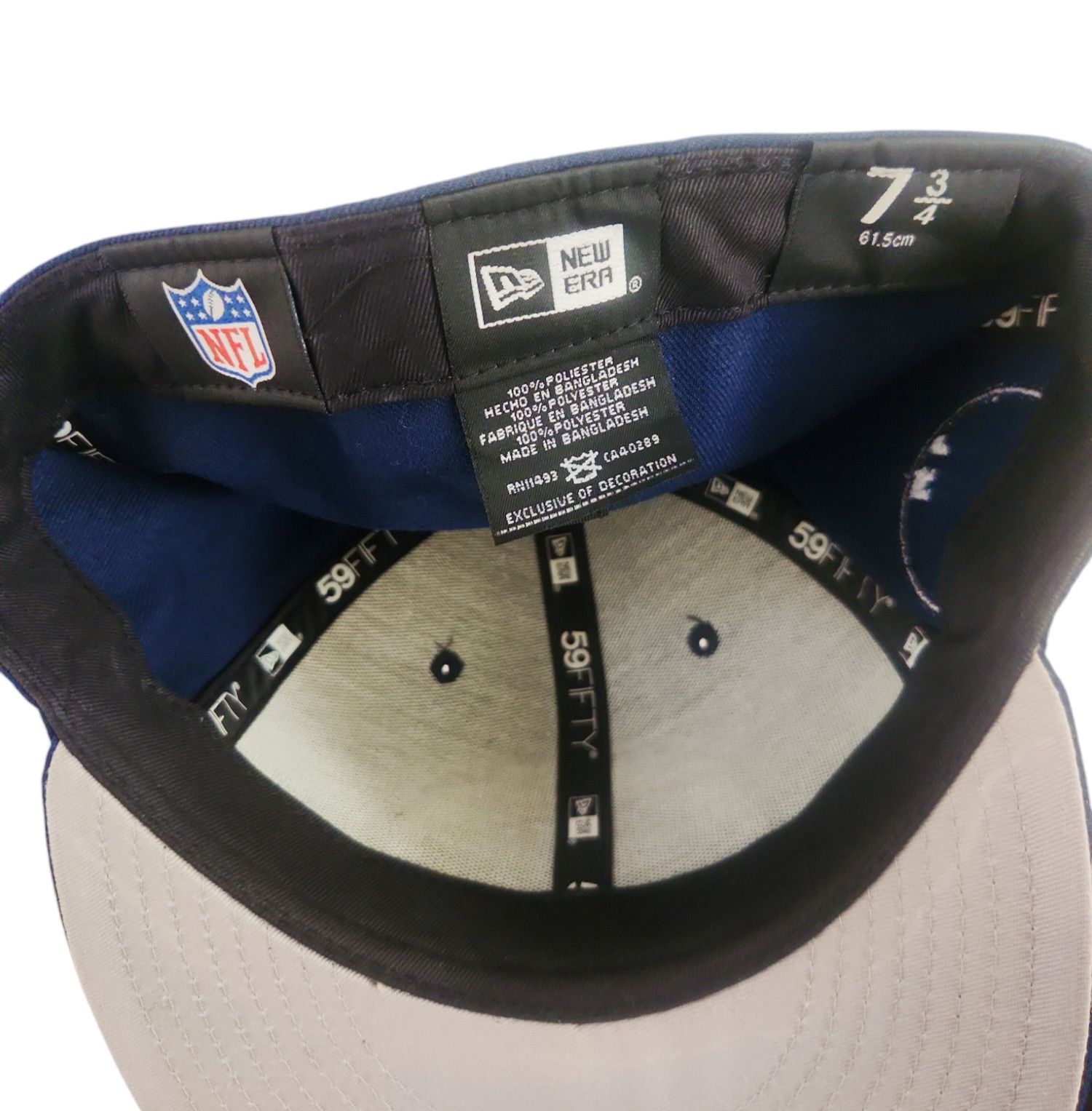 New Era New Era Los Angeles Chargers W/ USA Eagle Patch Navy 7 3/4 Size ONE SIZE - 8 Thumbnail