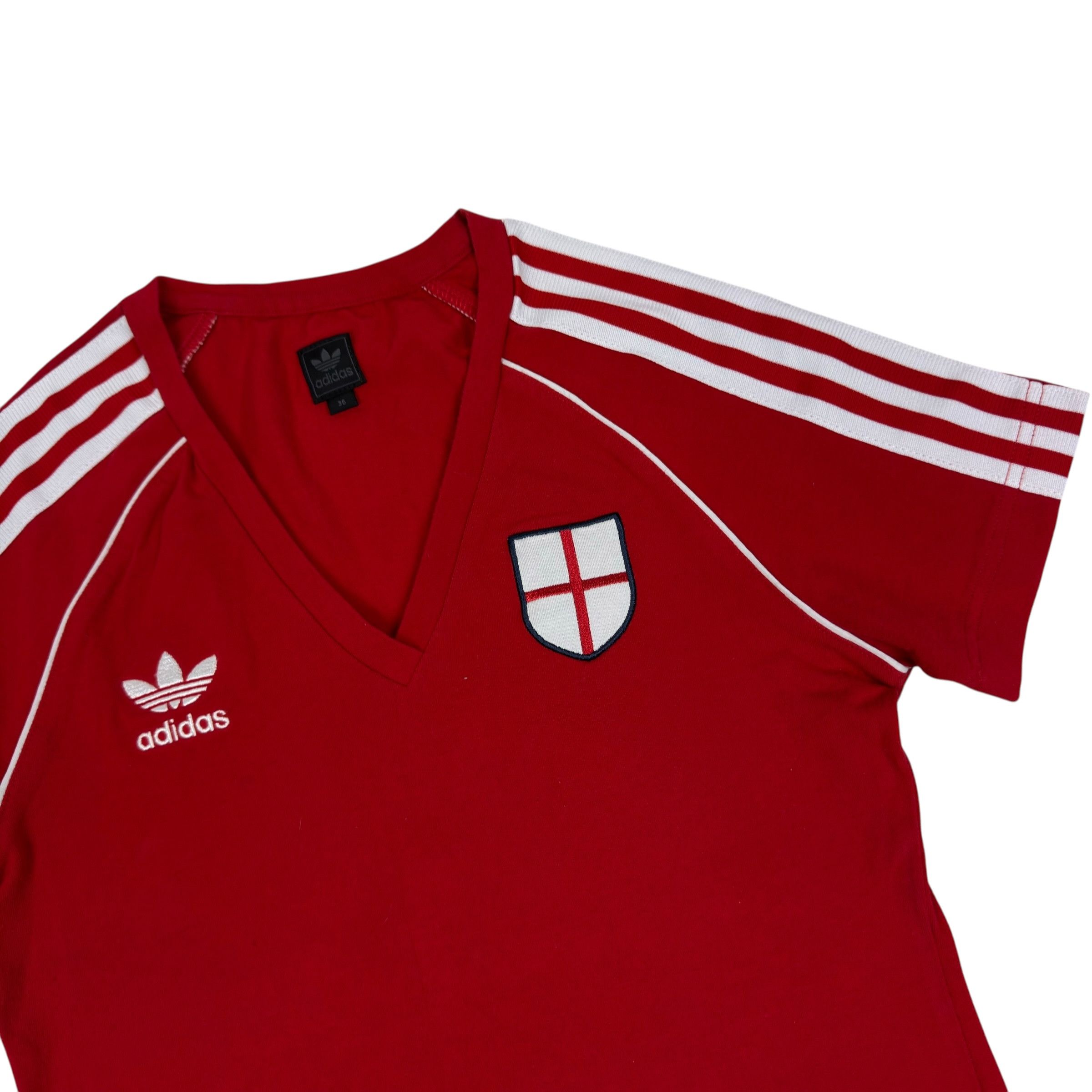 Adidas Adidas Women's Red England National Football Team Jersey 36 Size XS / US 0-2 / IT 36-38 - 4 Thumbnail