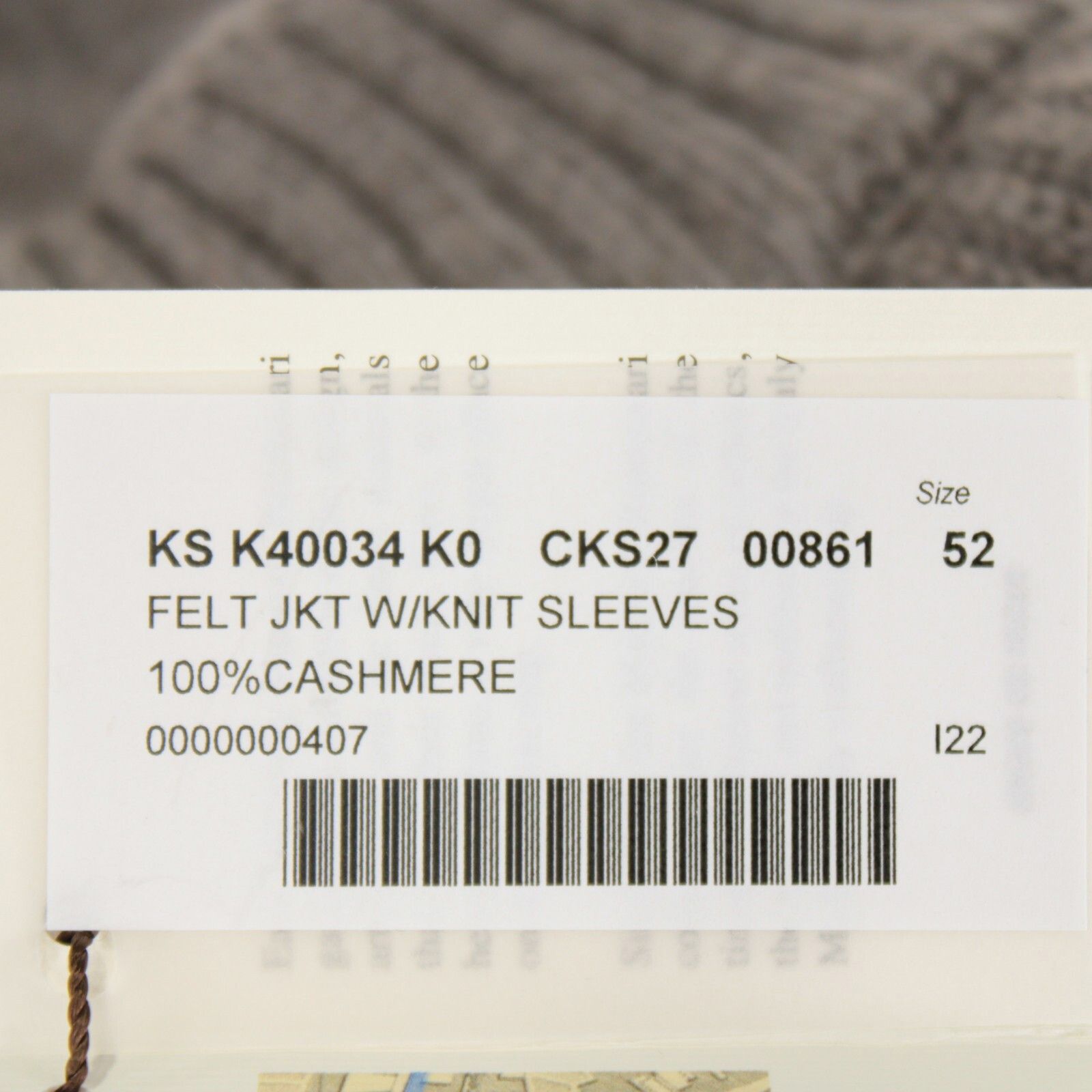 Maurizio Baldassari Maurizio Baldassari Jacket Size L US In Gray Cashmere Size US L / EU 52-54 / 3 - 9 Thumbnail