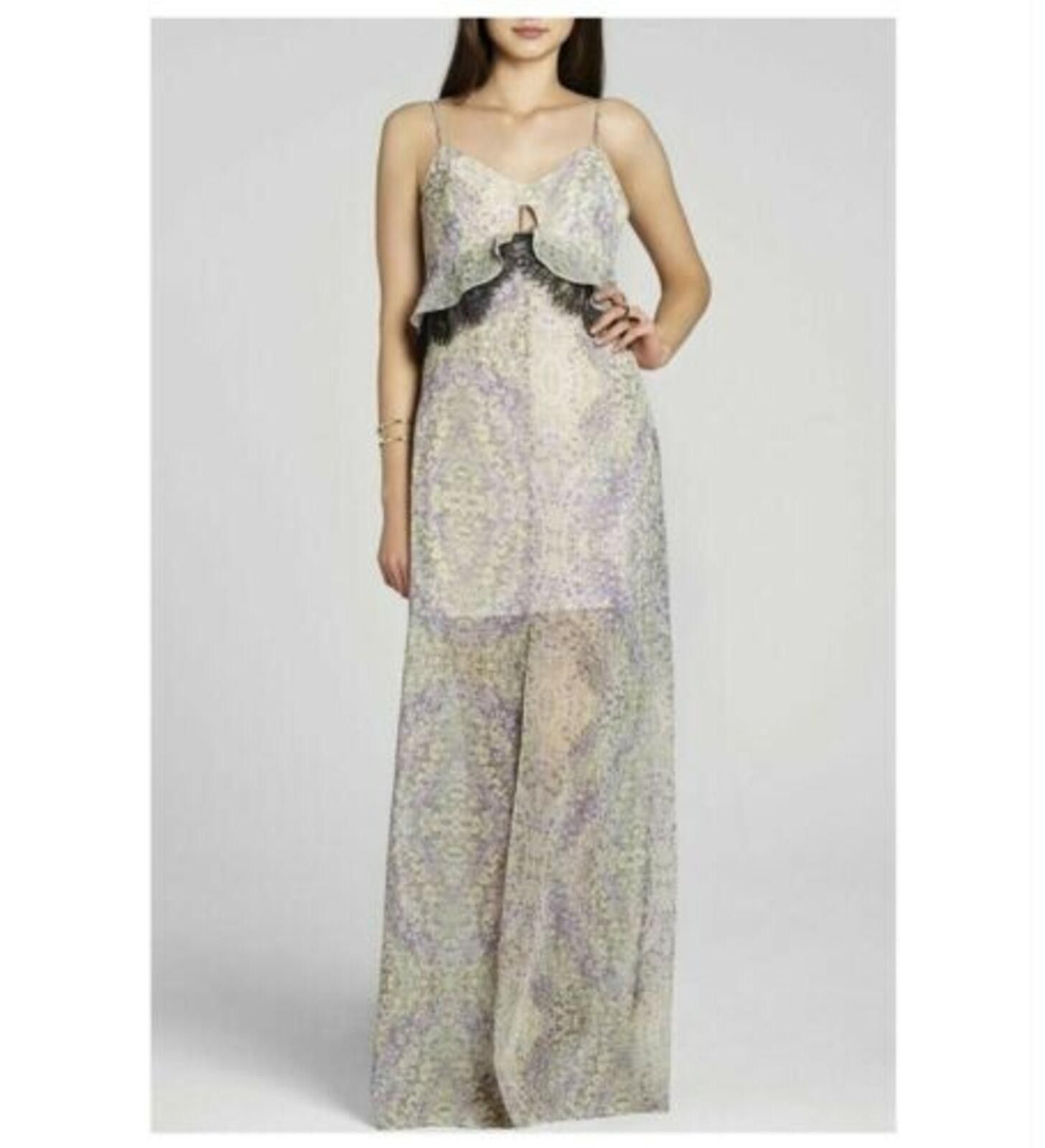 BCBGeneration BCBGENERATION BCBG Maxi Dress Floral with Lace Maxi Size 4 Size S / US 4 / IT 40 - 1 Thumbnail
