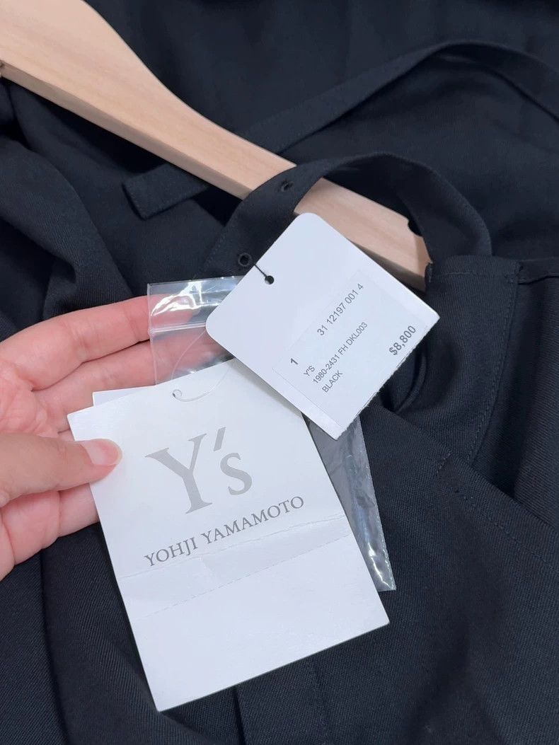 Y's Y's size 1 Black wool dress Size S / US 4 / IT 40 - 3 Thumbnail
