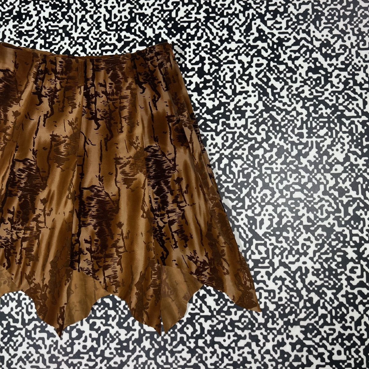 Japanese Brand Vintage Y2K Japanese Flared Mini Skirt Retro 90s Style Size 27" / US 4 / IT 40 - 6 Thumbnail