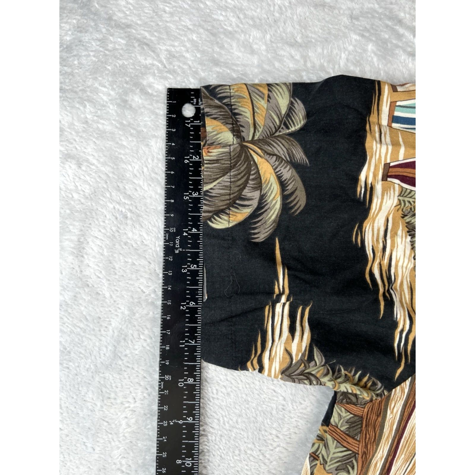 Vintage Kalaheo Mens S Surfboard Beach Floral Rayon Open Collar Hawaiian Shirt Size US S / EU 44-46 / 1 - 3 Thumbnail
